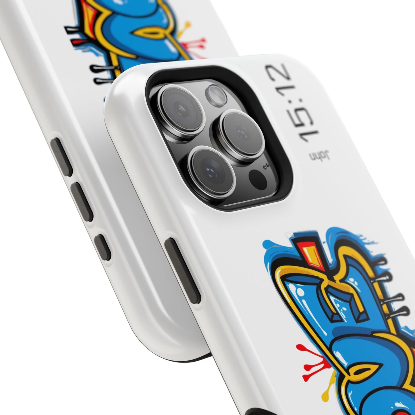 Magnetic Phone Case - Love (White)