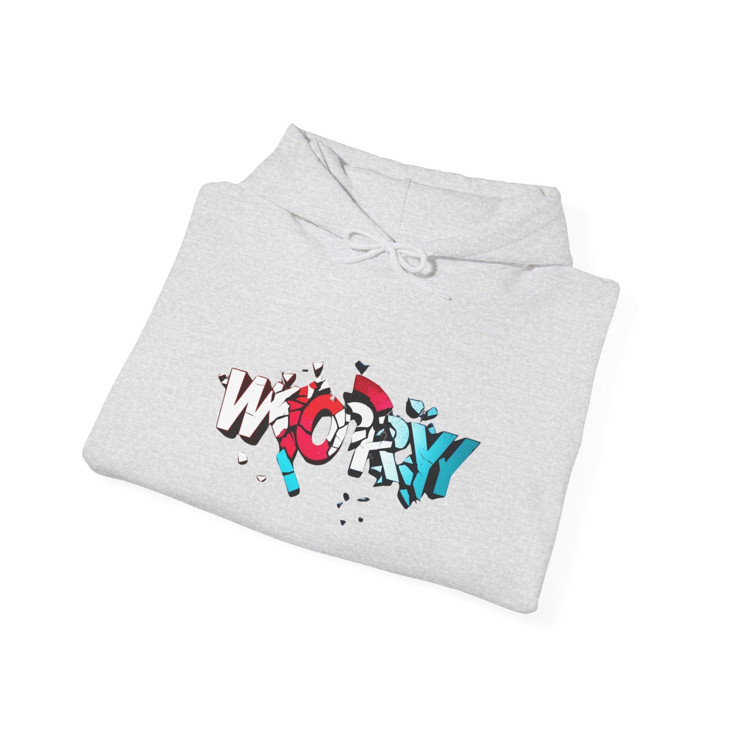 Hooded Sweatshirt - Break Away From Worry - Religious Christian Apparel