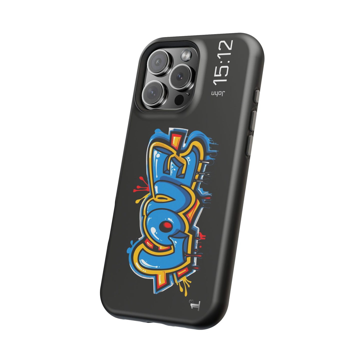 Magnetic Phone Case - Love (Black)
