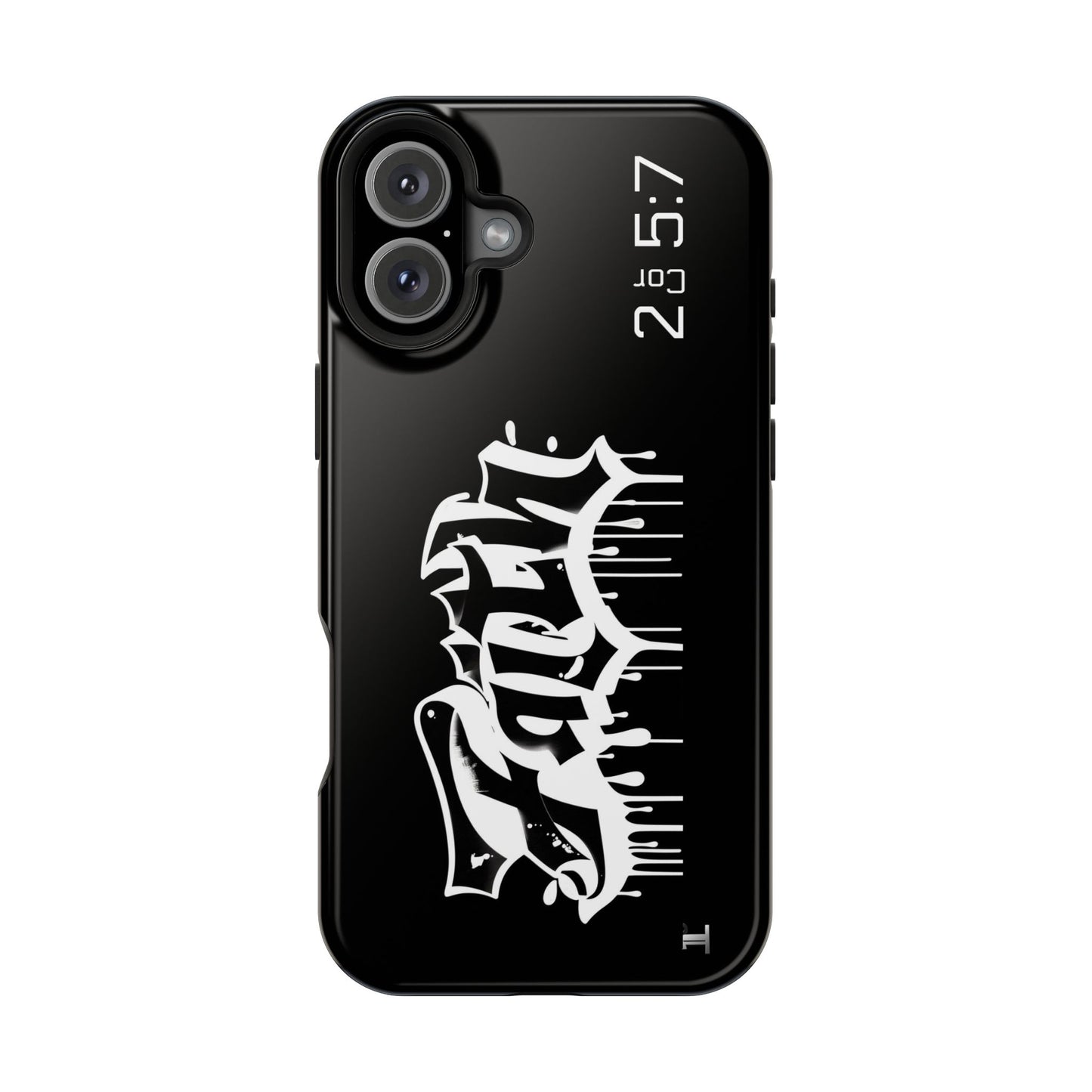 Magnetic Phone Case - Faith (Black)
