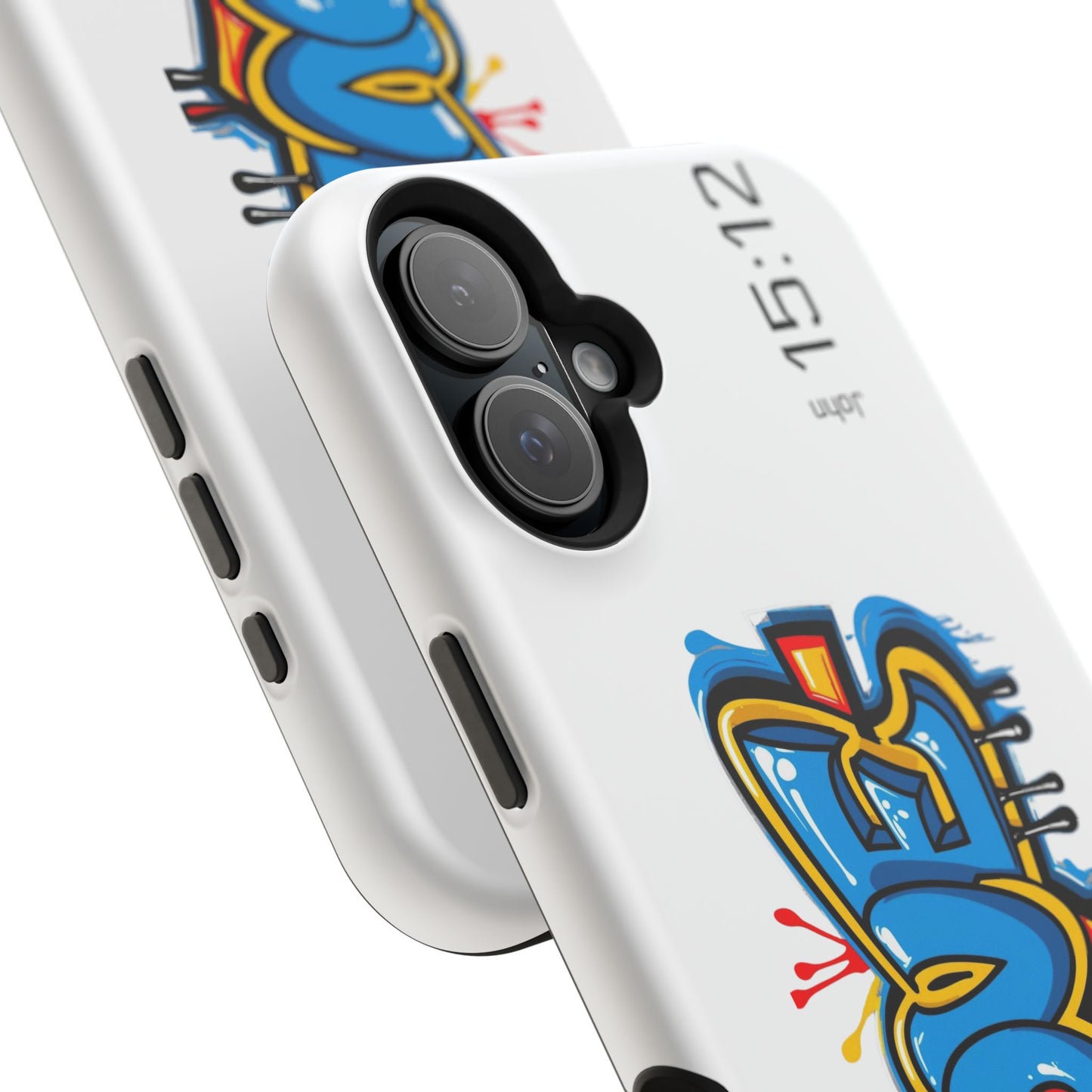Magnetic Phone Case - Love (White)