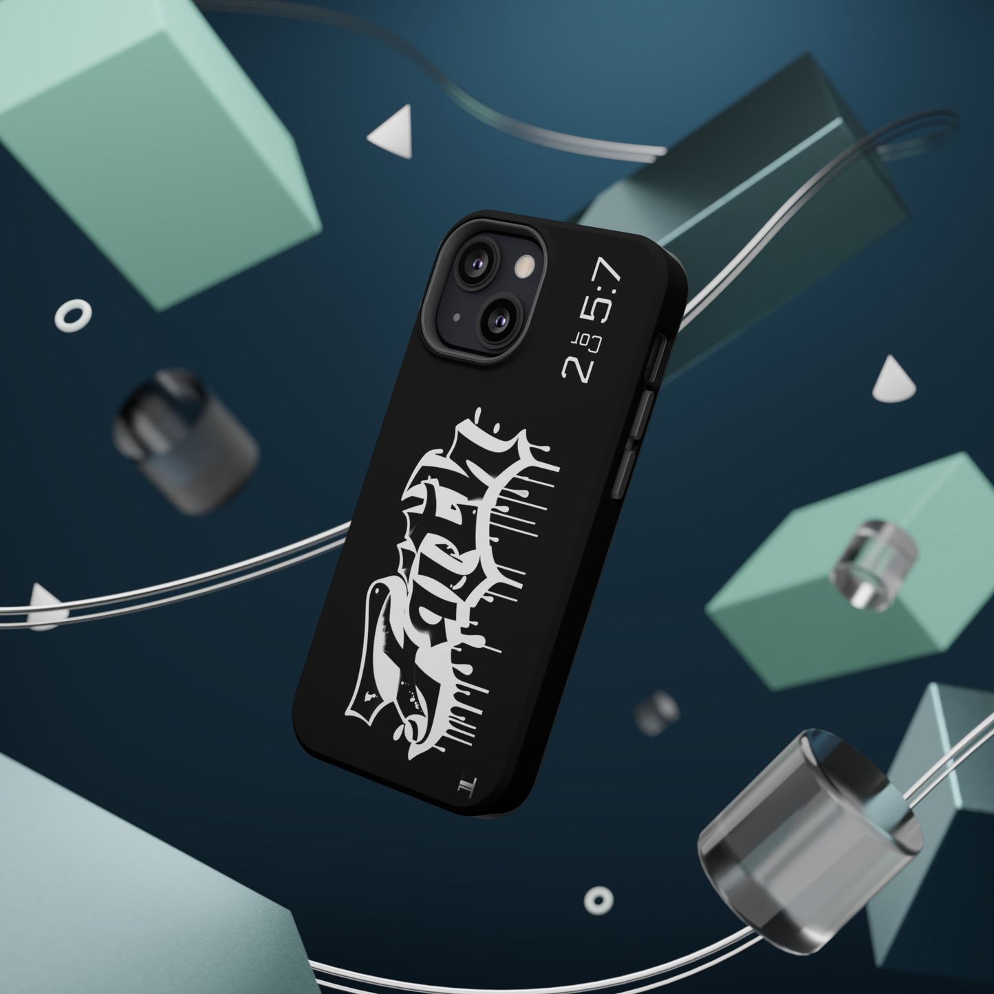 Magnetic Phone Case - Faith (Black)