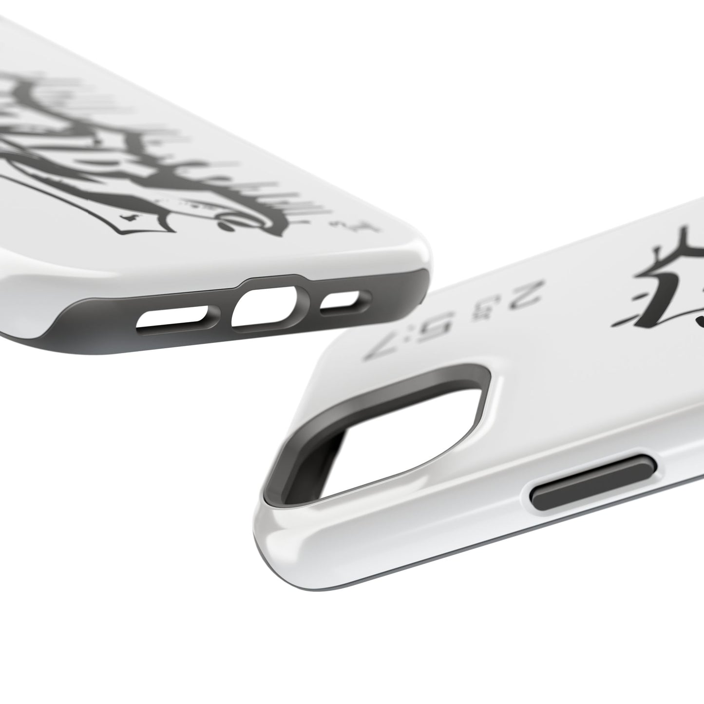 Magnetic Phone Case - Faith (White)