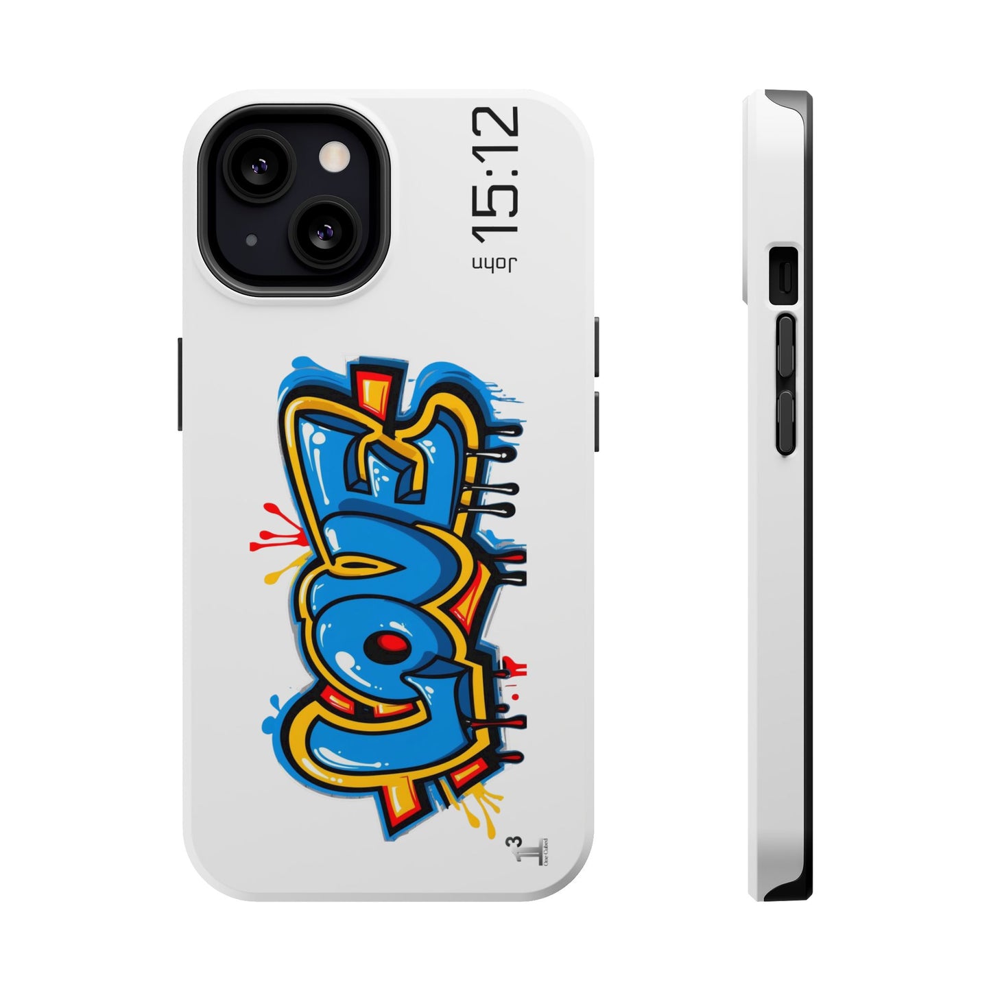 Magnetic Phone Case - Love (White)