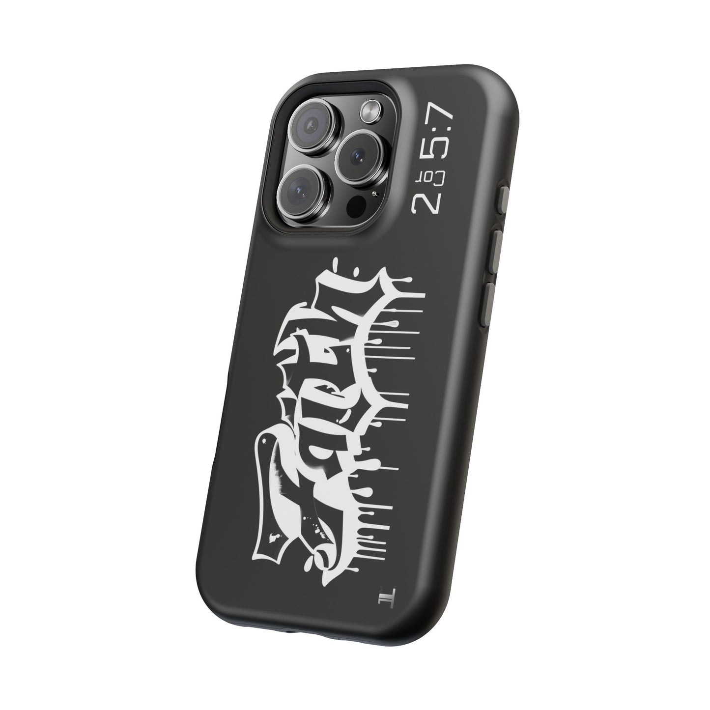 Magnetic Phone Case - Faith (Black)