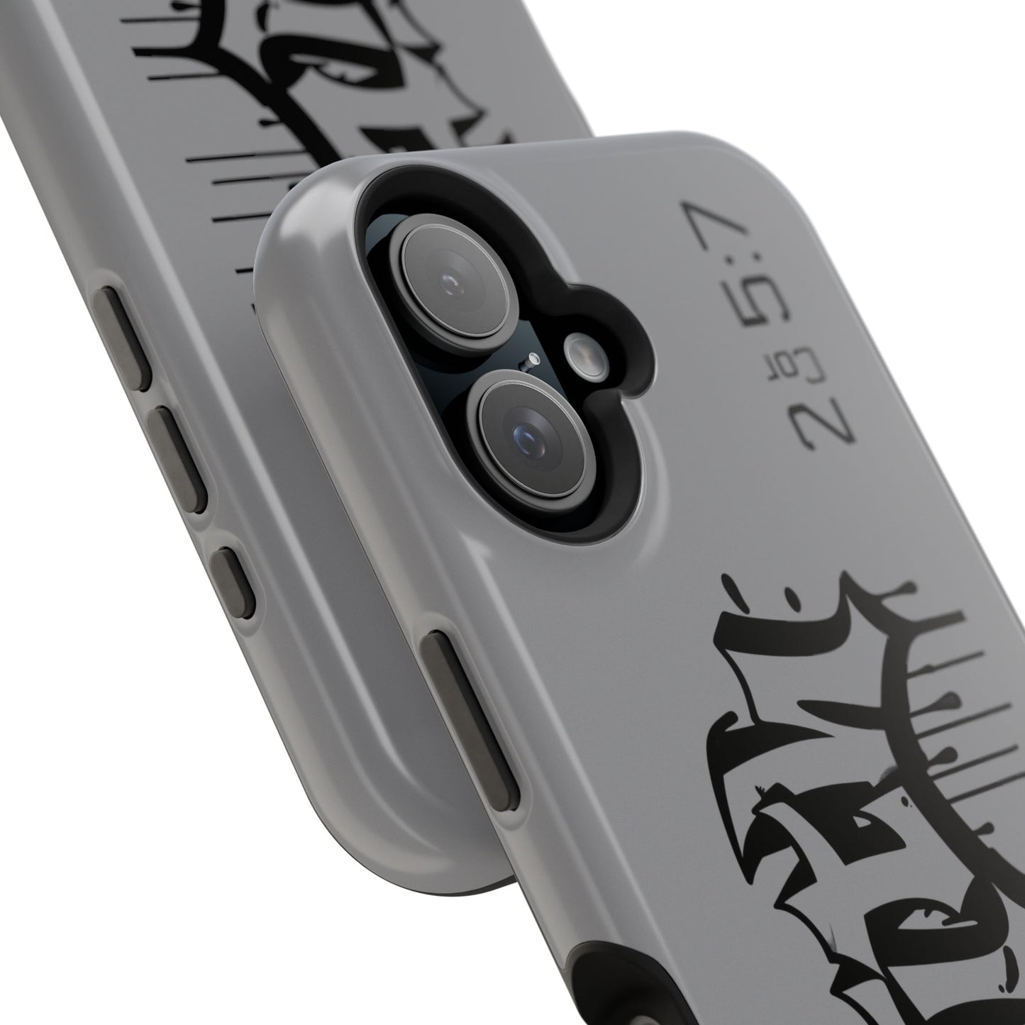 Magnetic Phone Case - Faith (Grey)