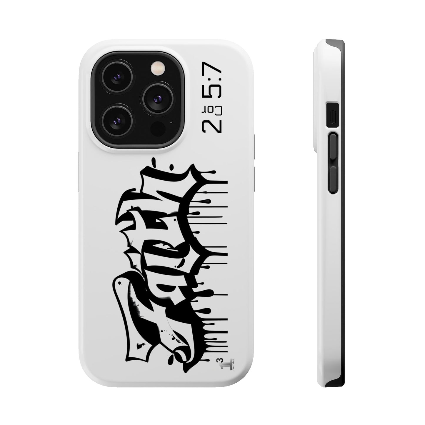 Magnetic Phone Case - Faith (White)