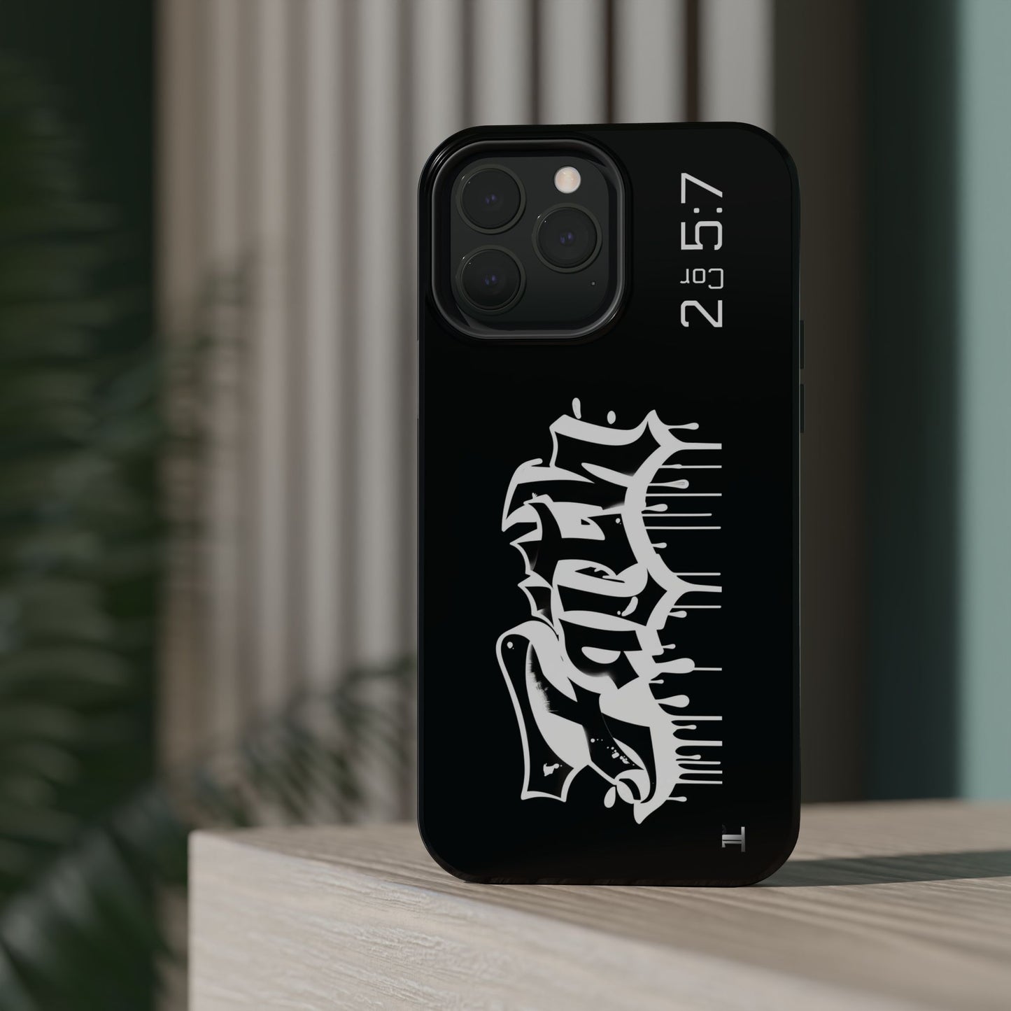 Magnetic Phone Case - Faith (Black)