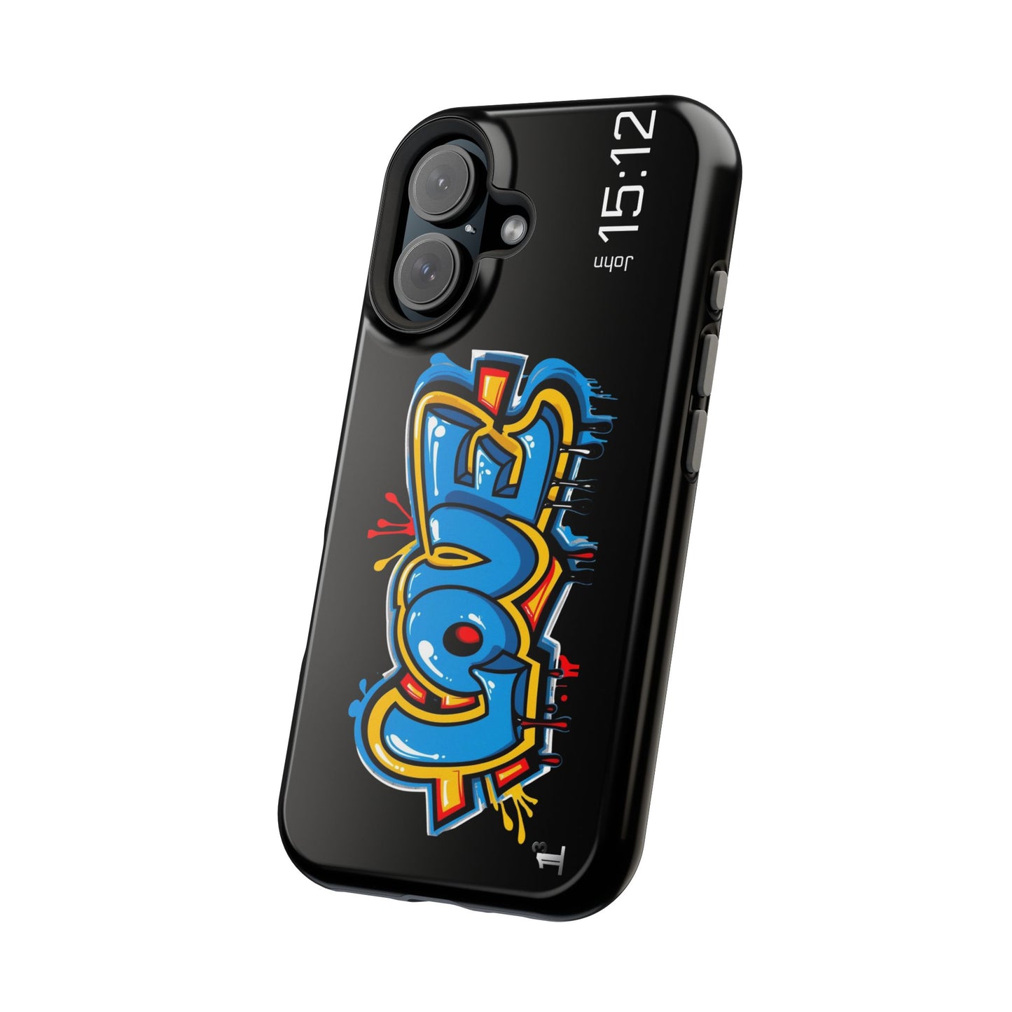 Magnetic Phone Case - Love (Black)