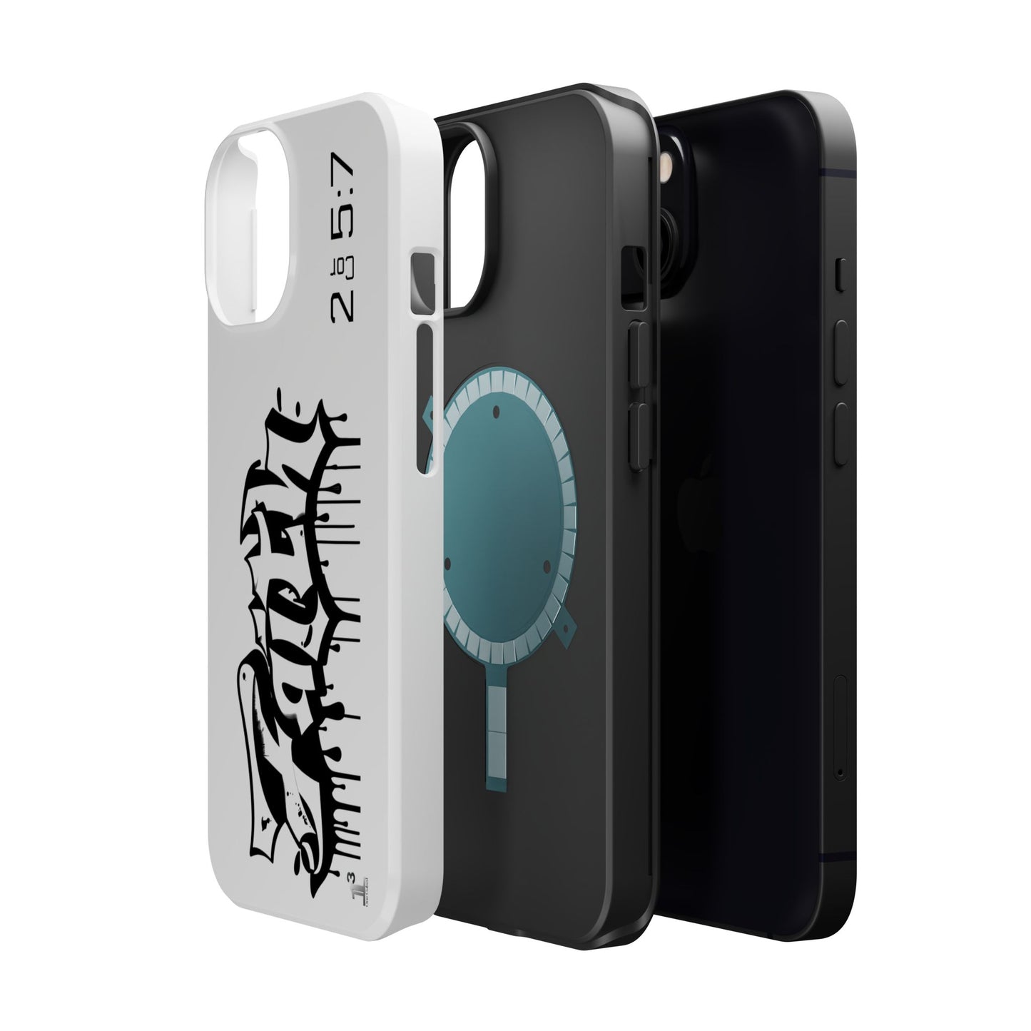 Magnetic Phone Case - Faith (White)