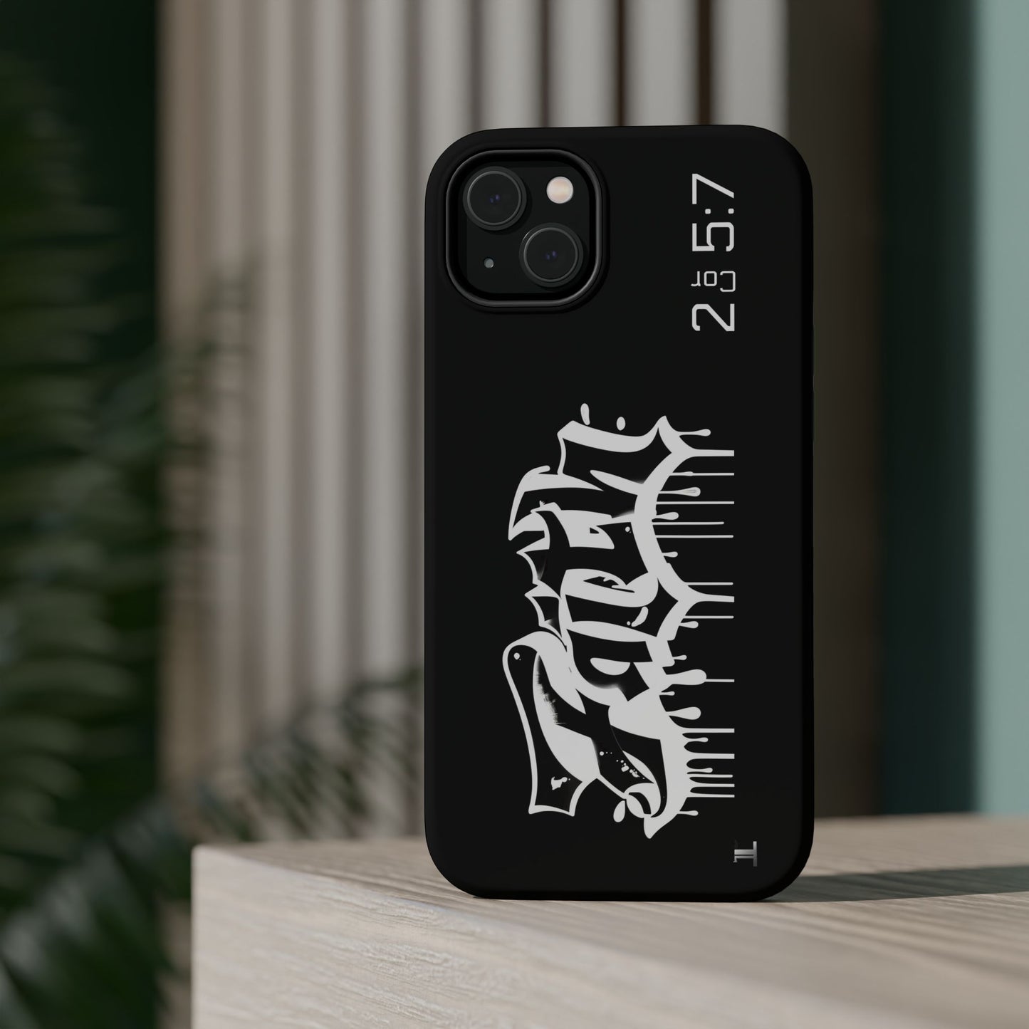 Magnetic Phone Case - Faith (Black)