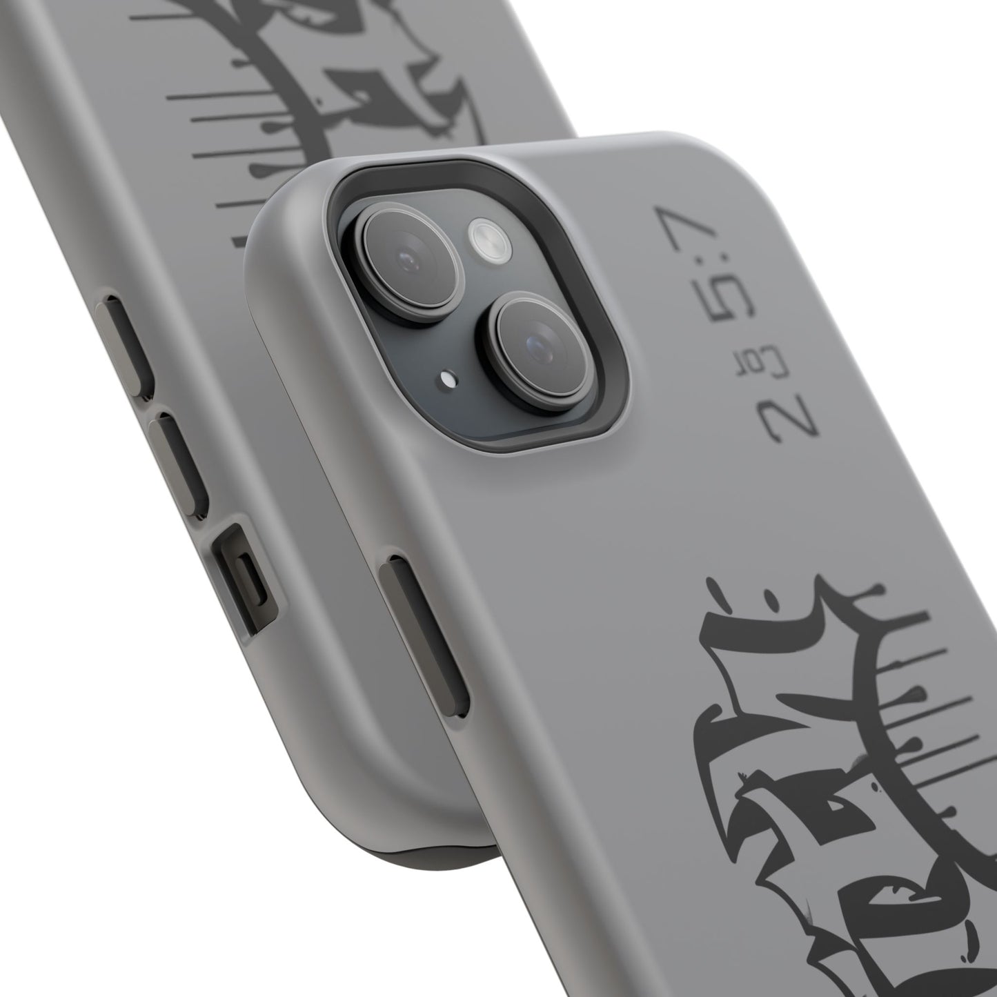 Magnetic Phone Case - Faith (Grey)