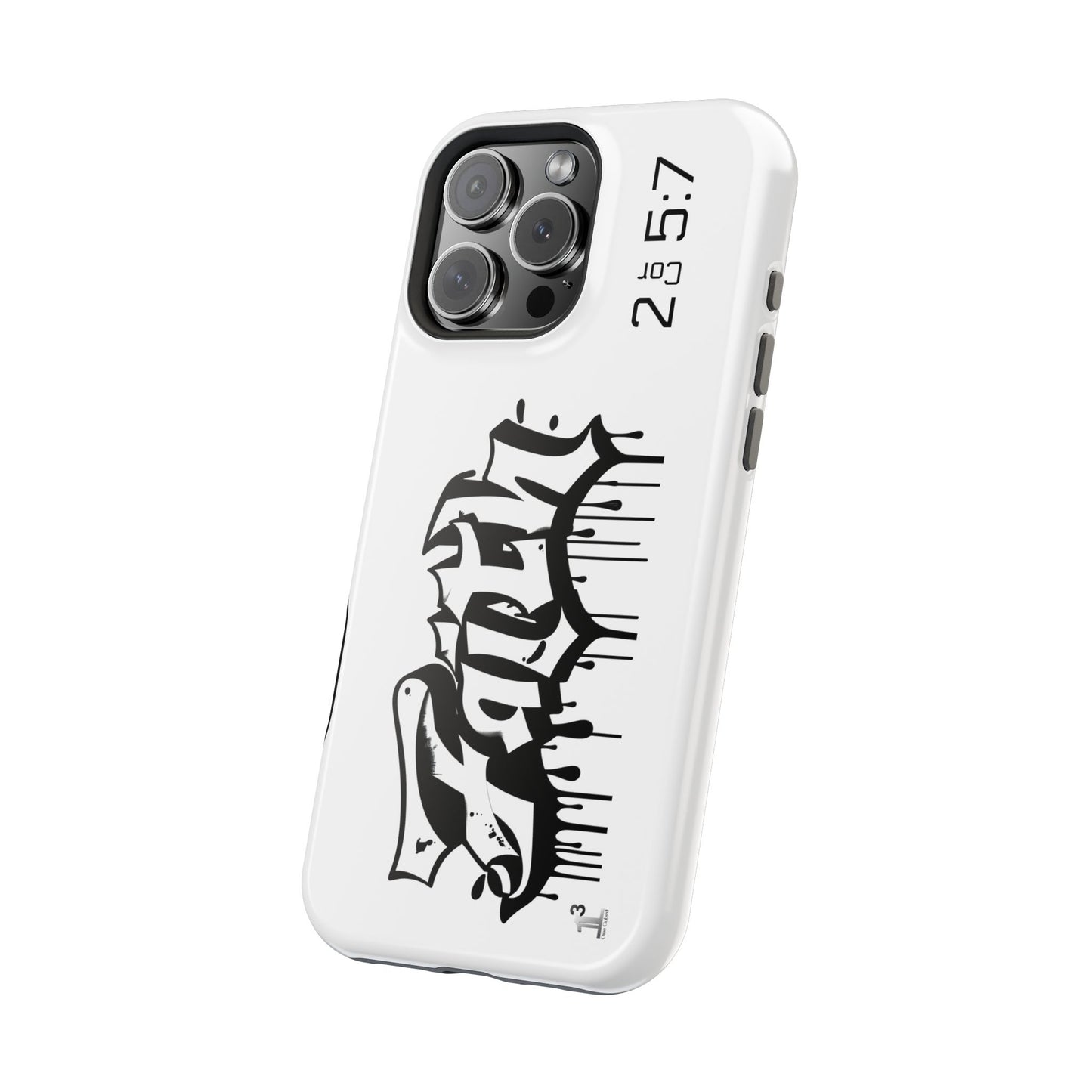 Magnetic Phone Case - Faith (White)