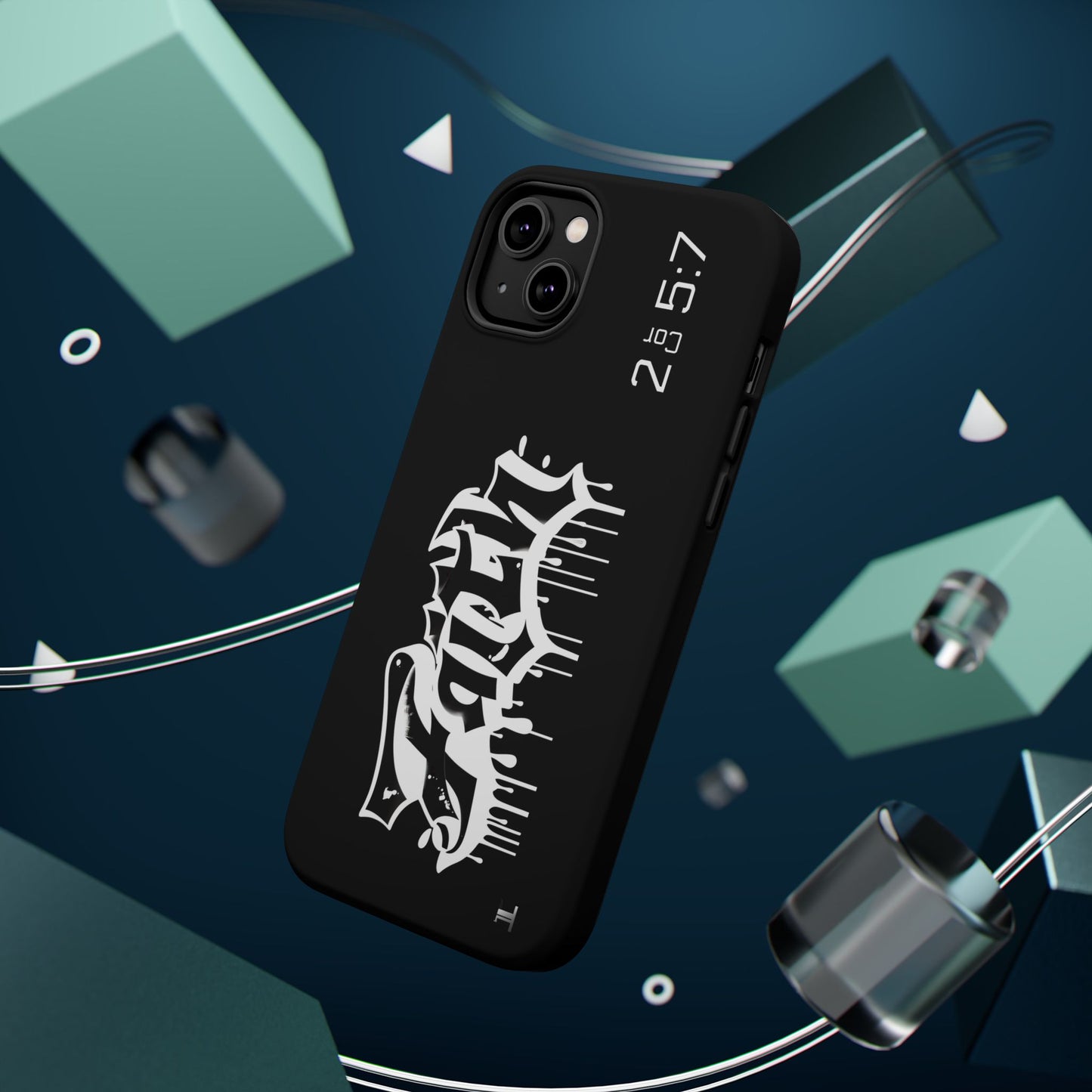 Magnetic Phone Case - Faith (Black)