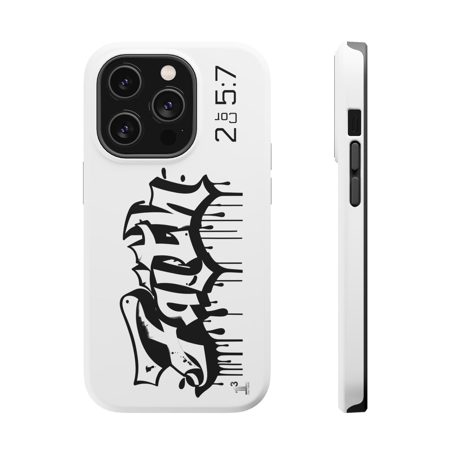 Magnetic Phone Case - Faith (White)