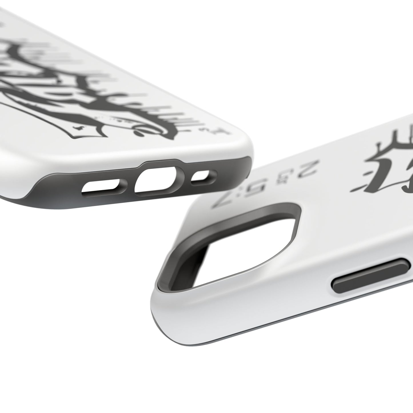 Magnetic Phone Case - Faith (White)