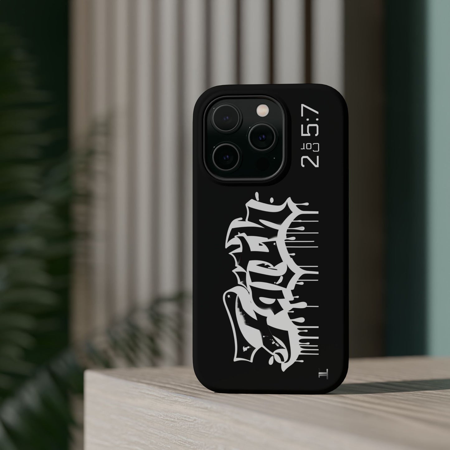 Magnetic Phone Case - Faith (Black)