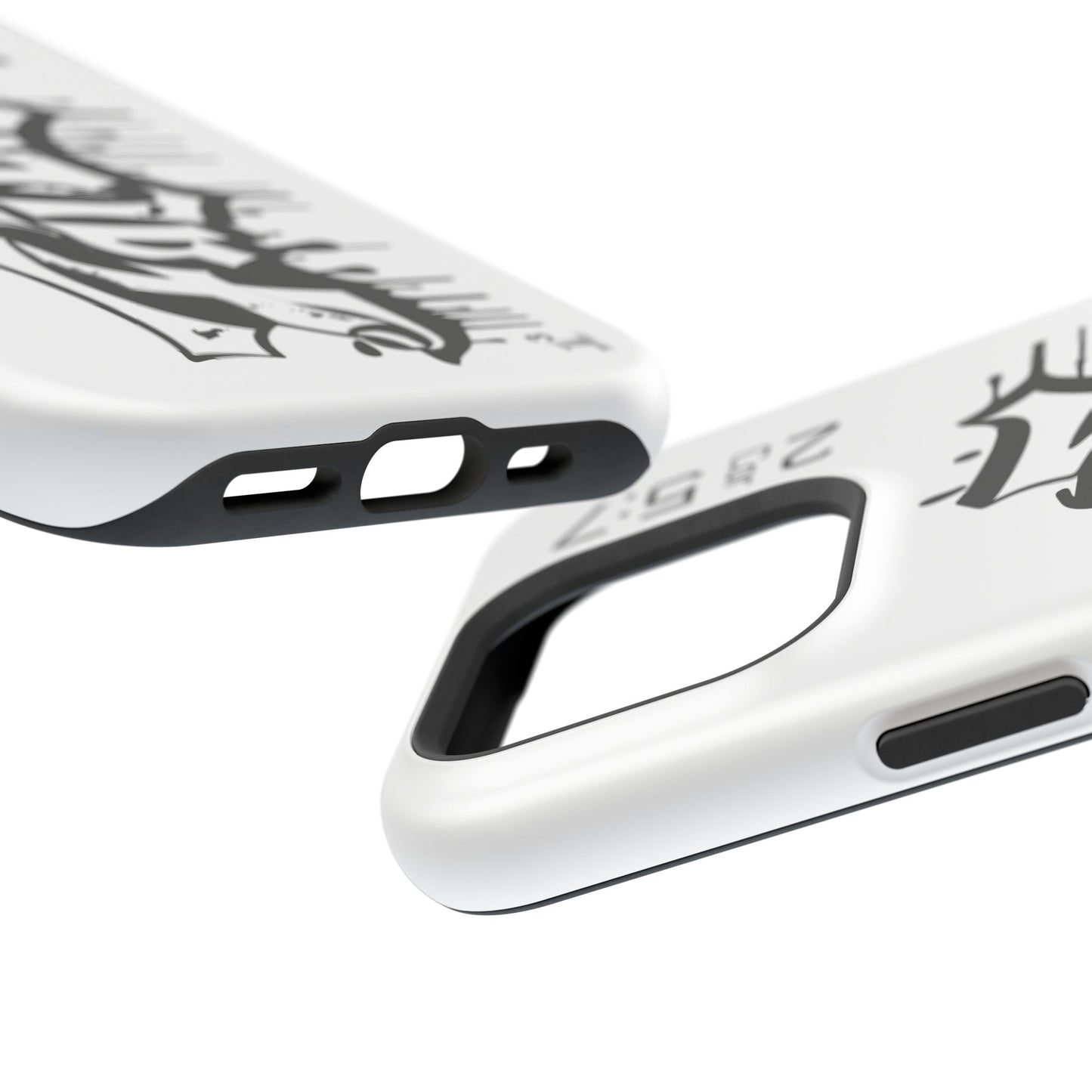 Magnetic Phone Case - Faith (White)