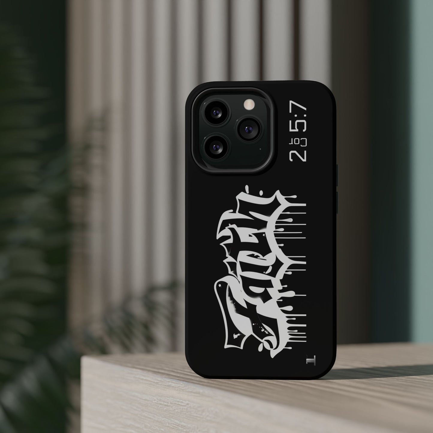 Magnetic Phone Case - Faith (Black)