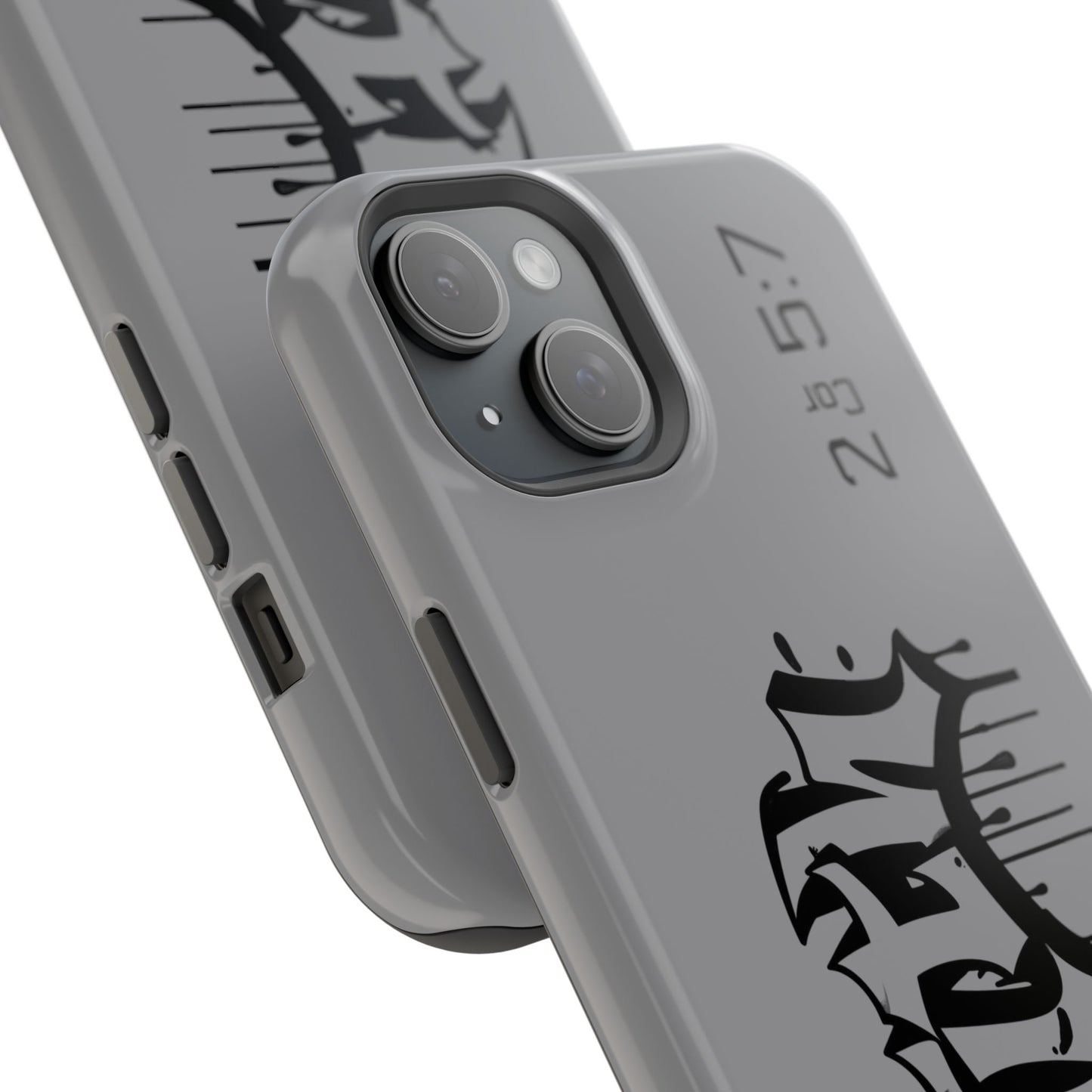 Magnetic Phone Case - Faith (Grey)