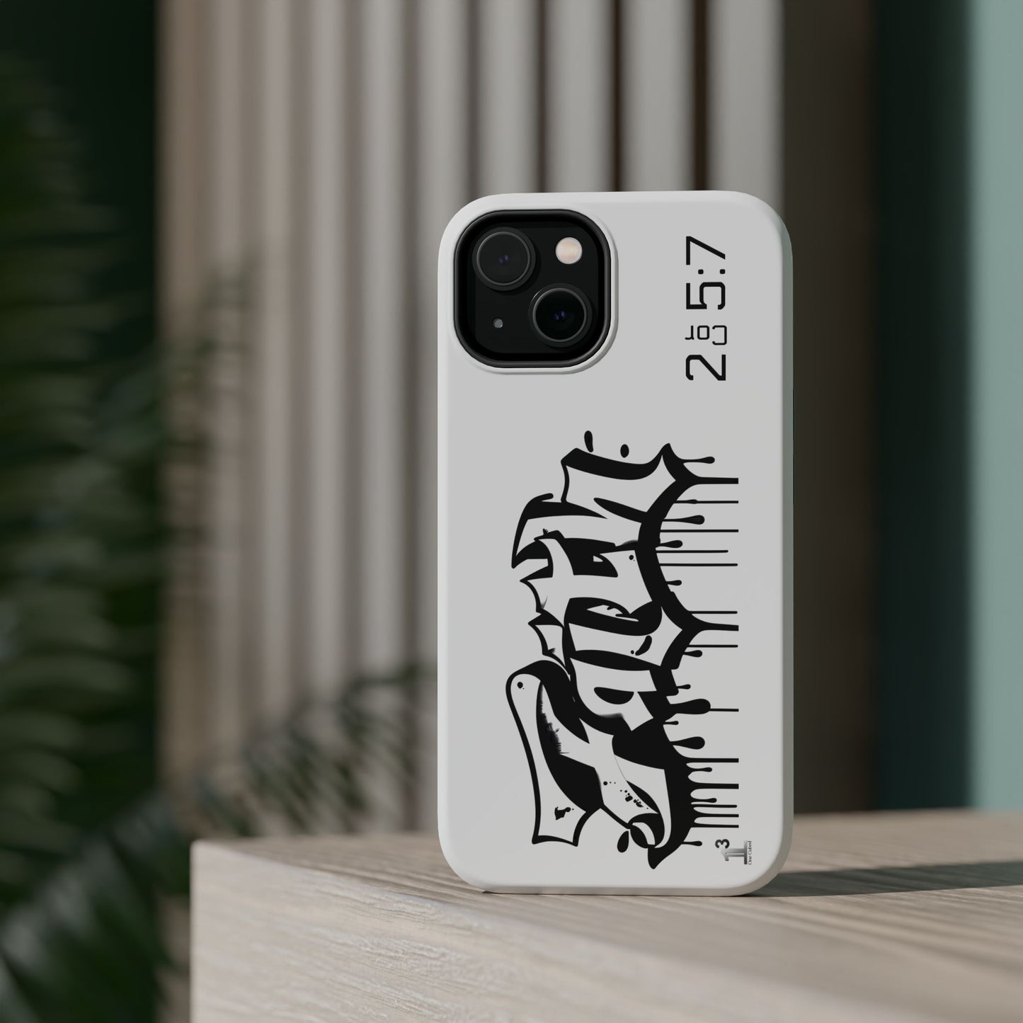 Magnetic Phone Case - Faith (White)