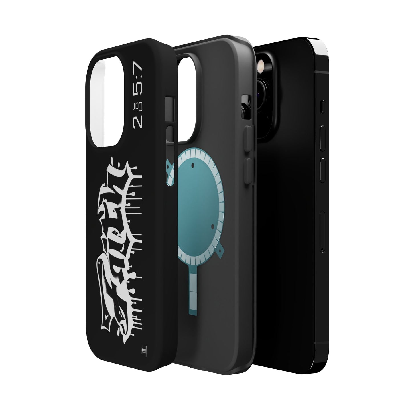 Magnetic Phone Case - Faith (Black)