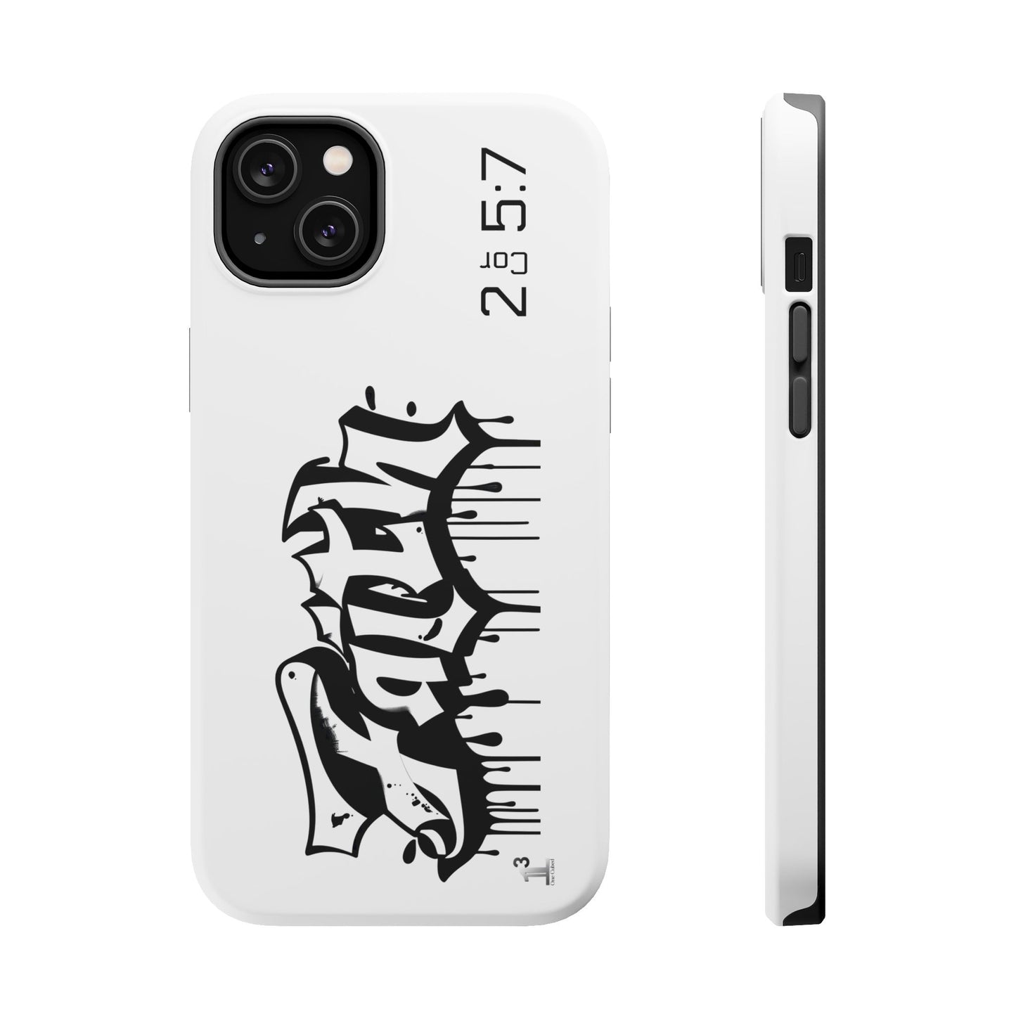 Magnetic Phone Case - Faith (White)