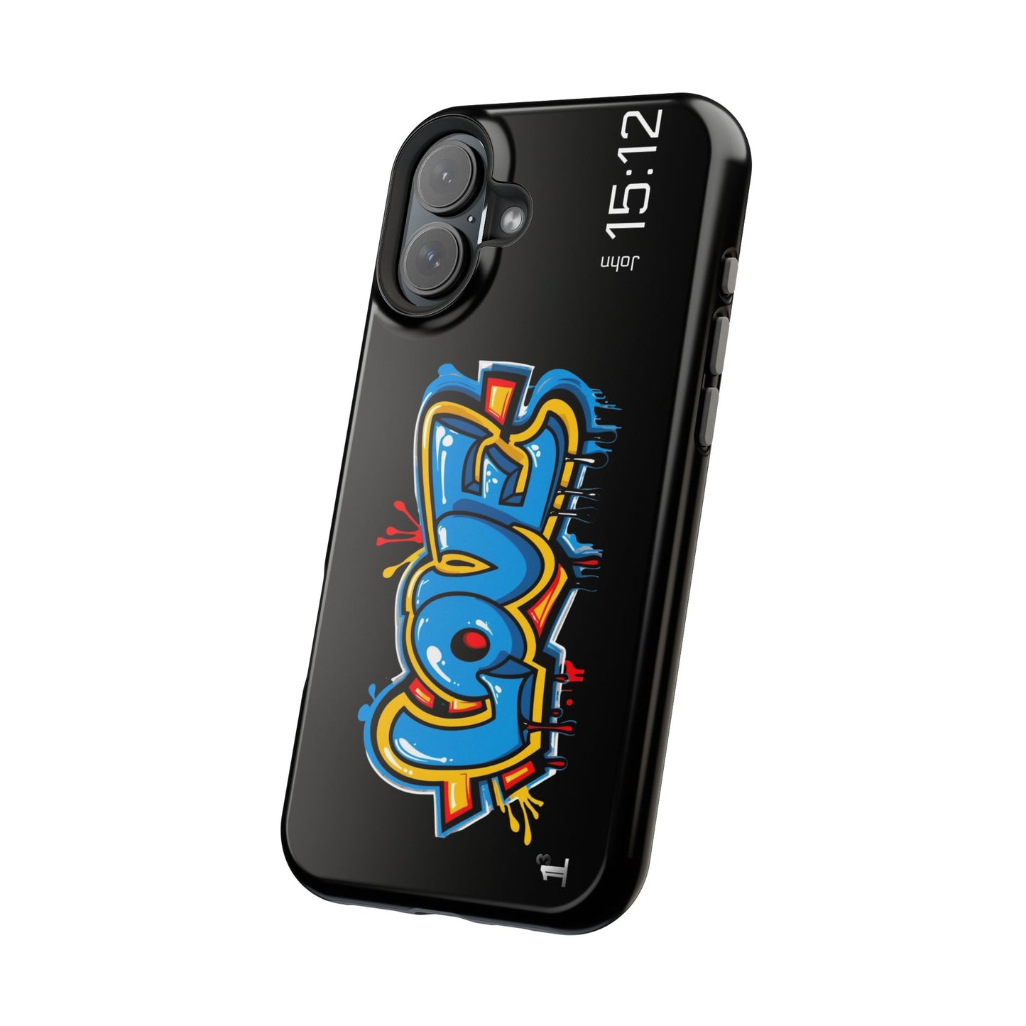 Magnetic Phone Case - Love (Black)