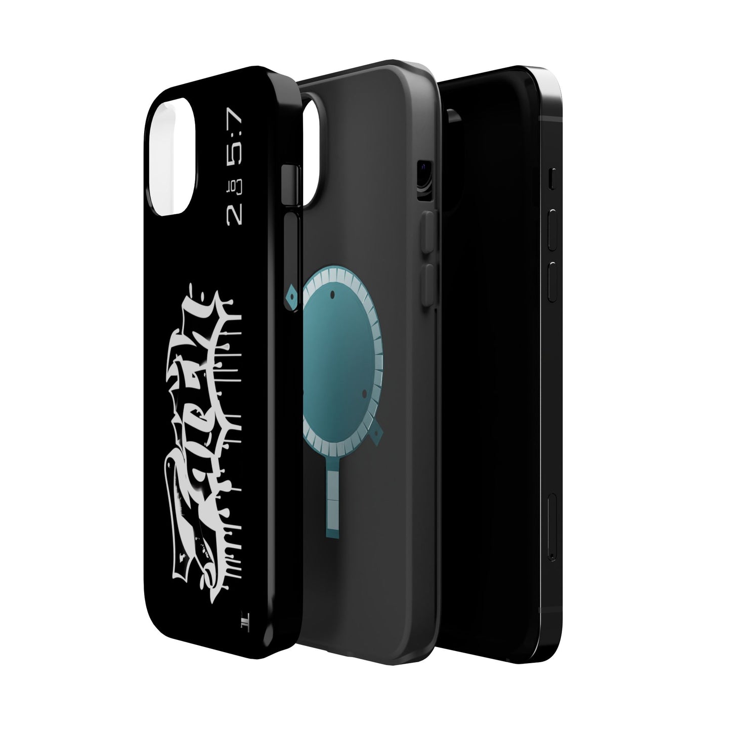 Magnetic Phone Case - Faith (Black)