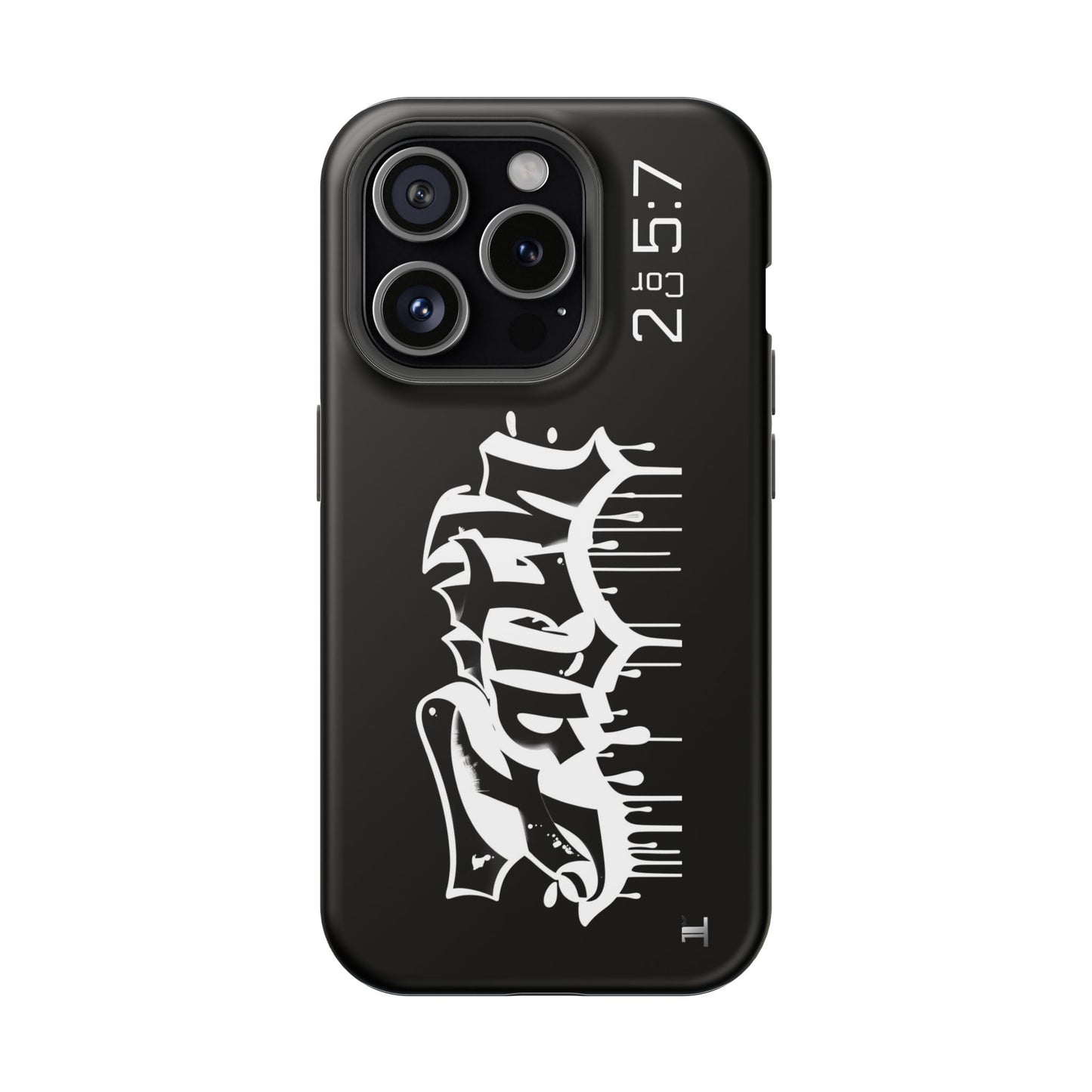 Magnetic Phone Case - Faith (Black)