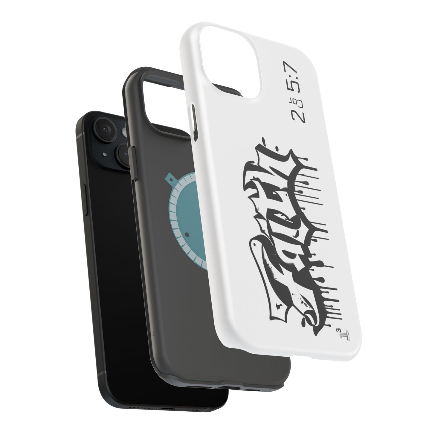 Magnetic Phone Case - Faith (White)