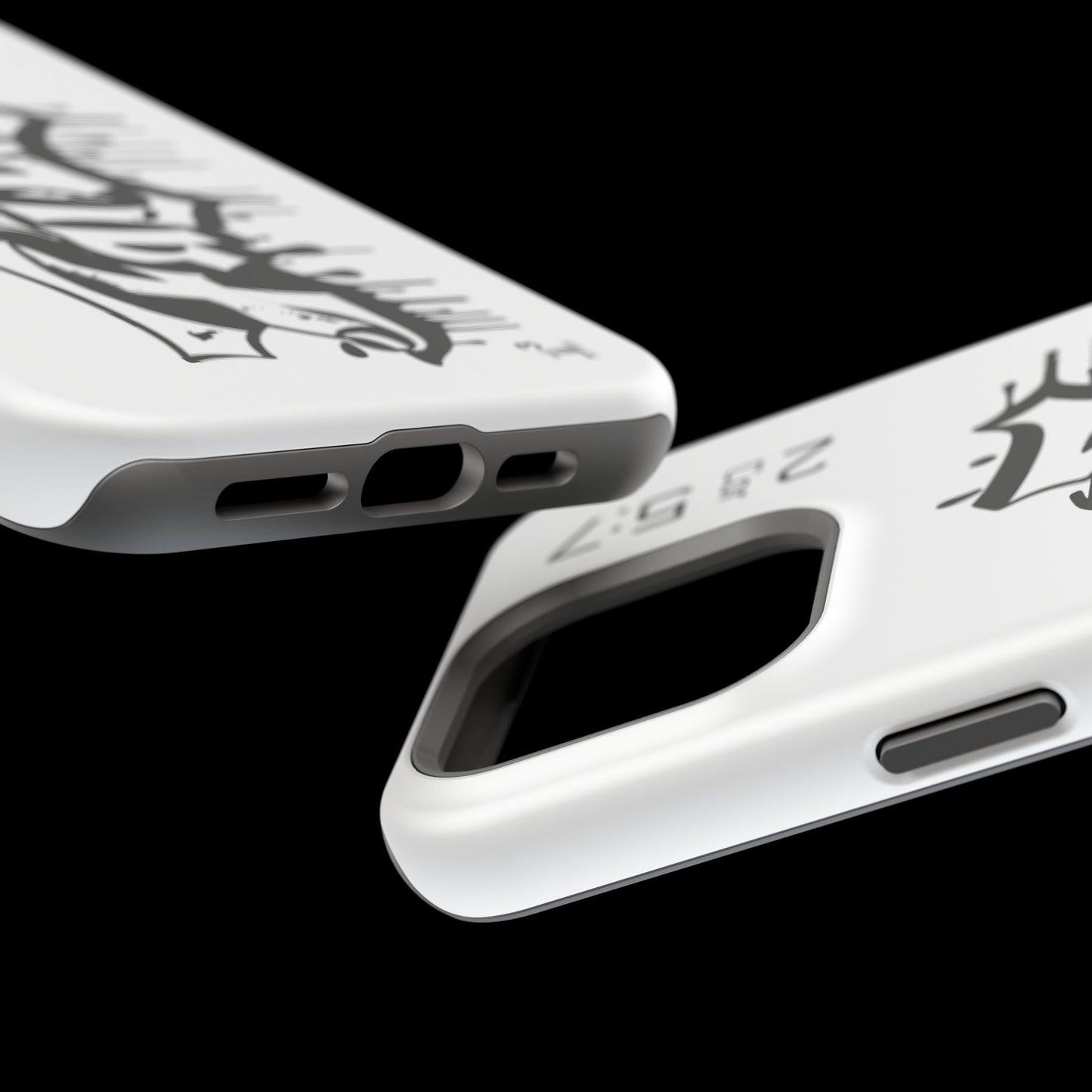 Magnetic Phone Case - Faith (White)