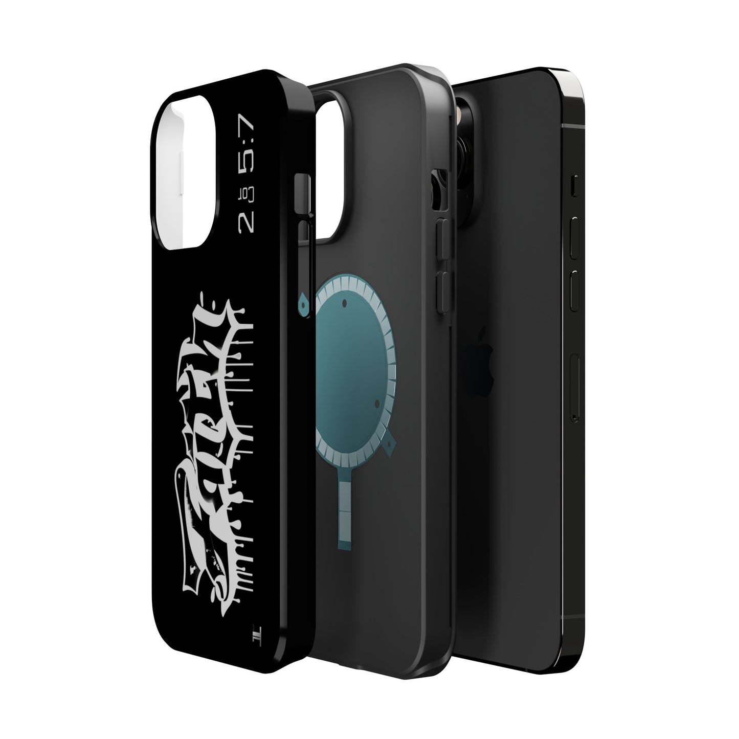 Magnetic Phone Case - Faith (Black)