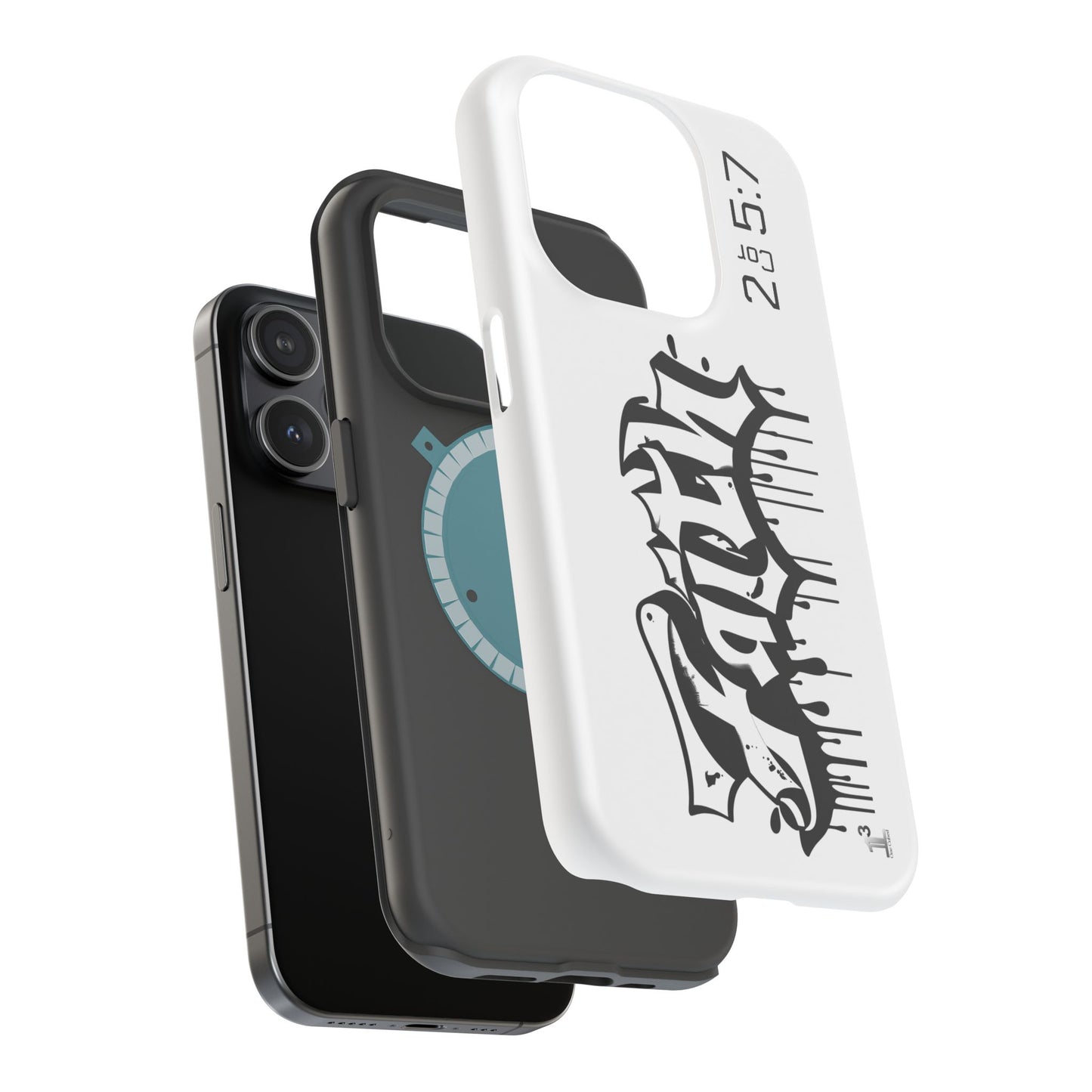 Magnetic Phone Case - Faith (White)