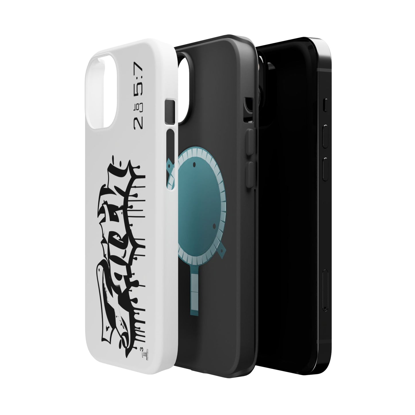 Magnetic Phone Case - Faith (White)