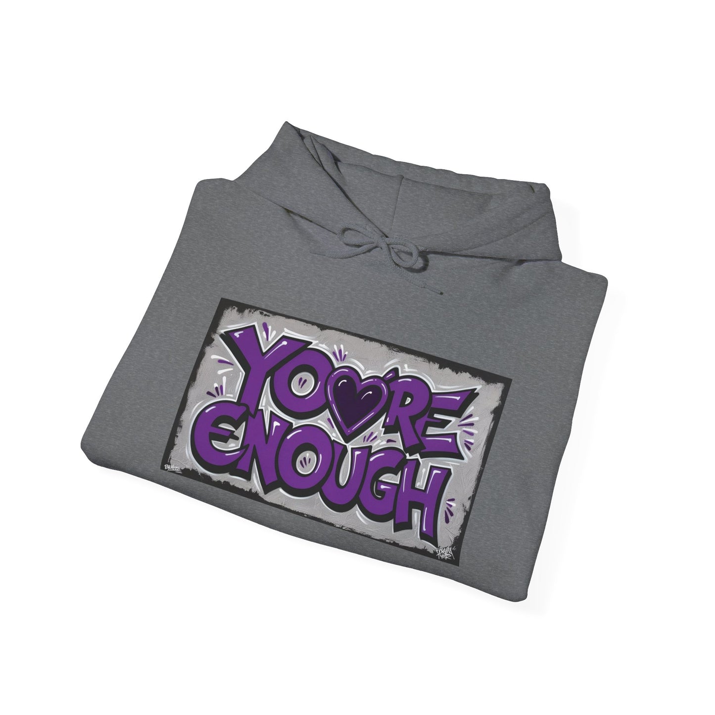 Hooded Sweatshirt You're Enough - Religious Christian Apparel