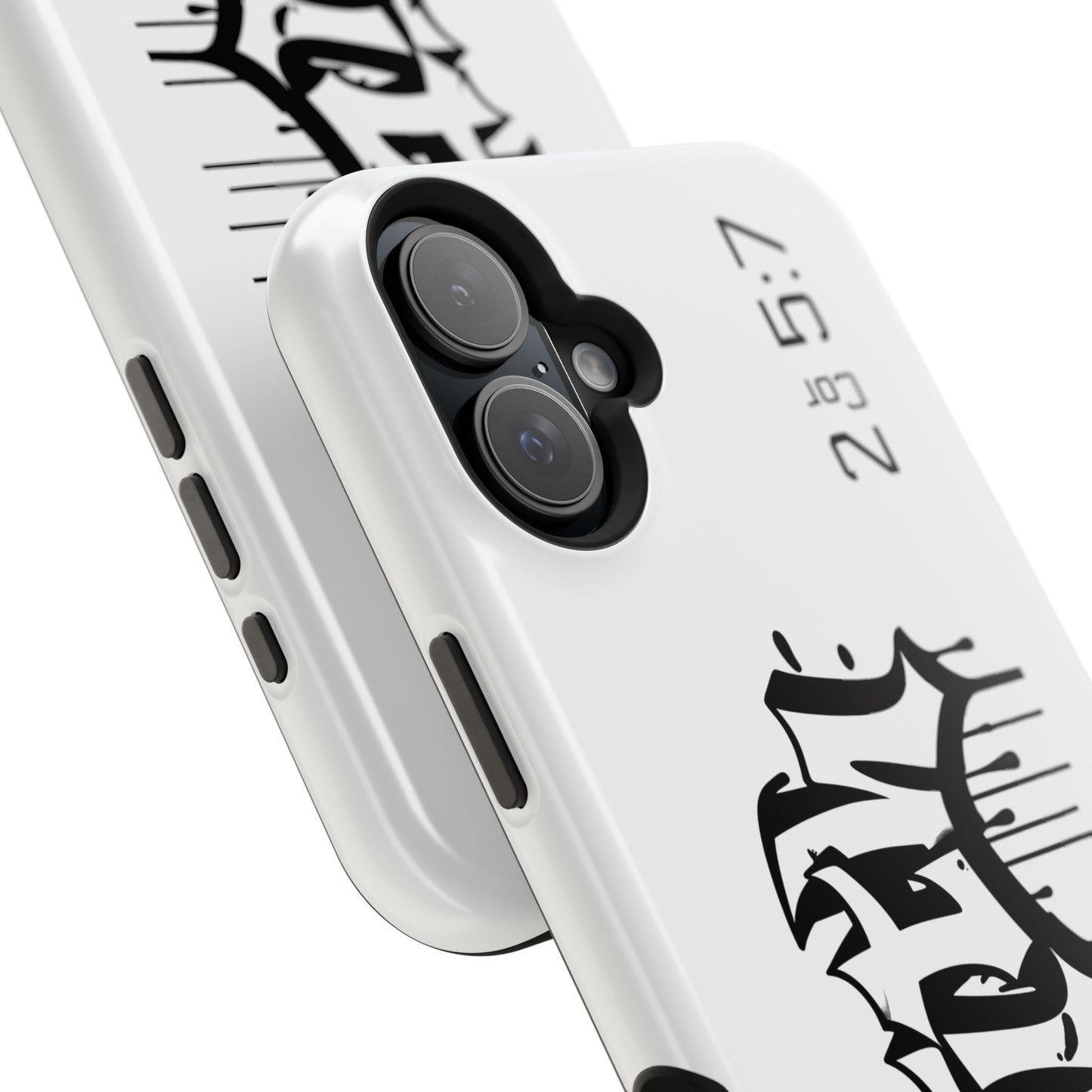 Magnetic Phone Case - Faith (White)