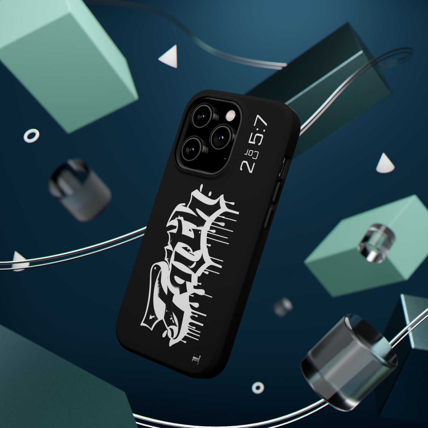 Magnetic Phone Case - Faith (Black)