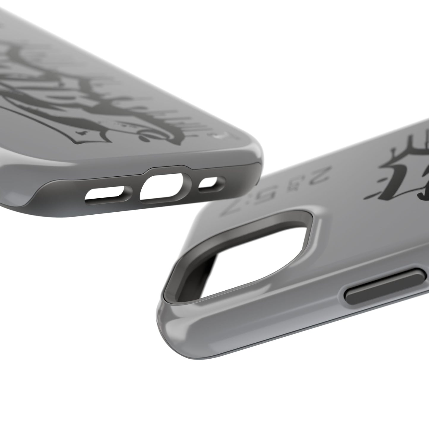 Magnetic Phone Case - Faith (Grey)