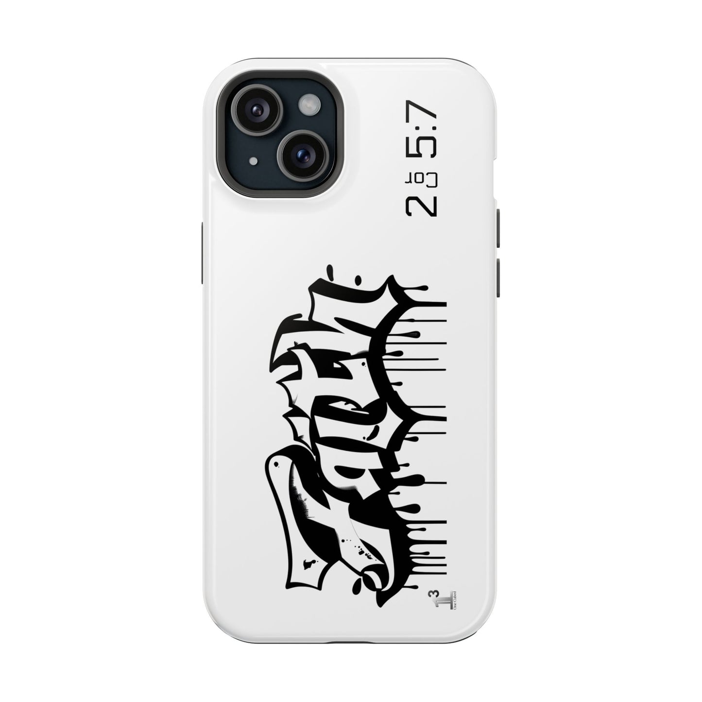 Magnetic Phone Case - Faith (White)