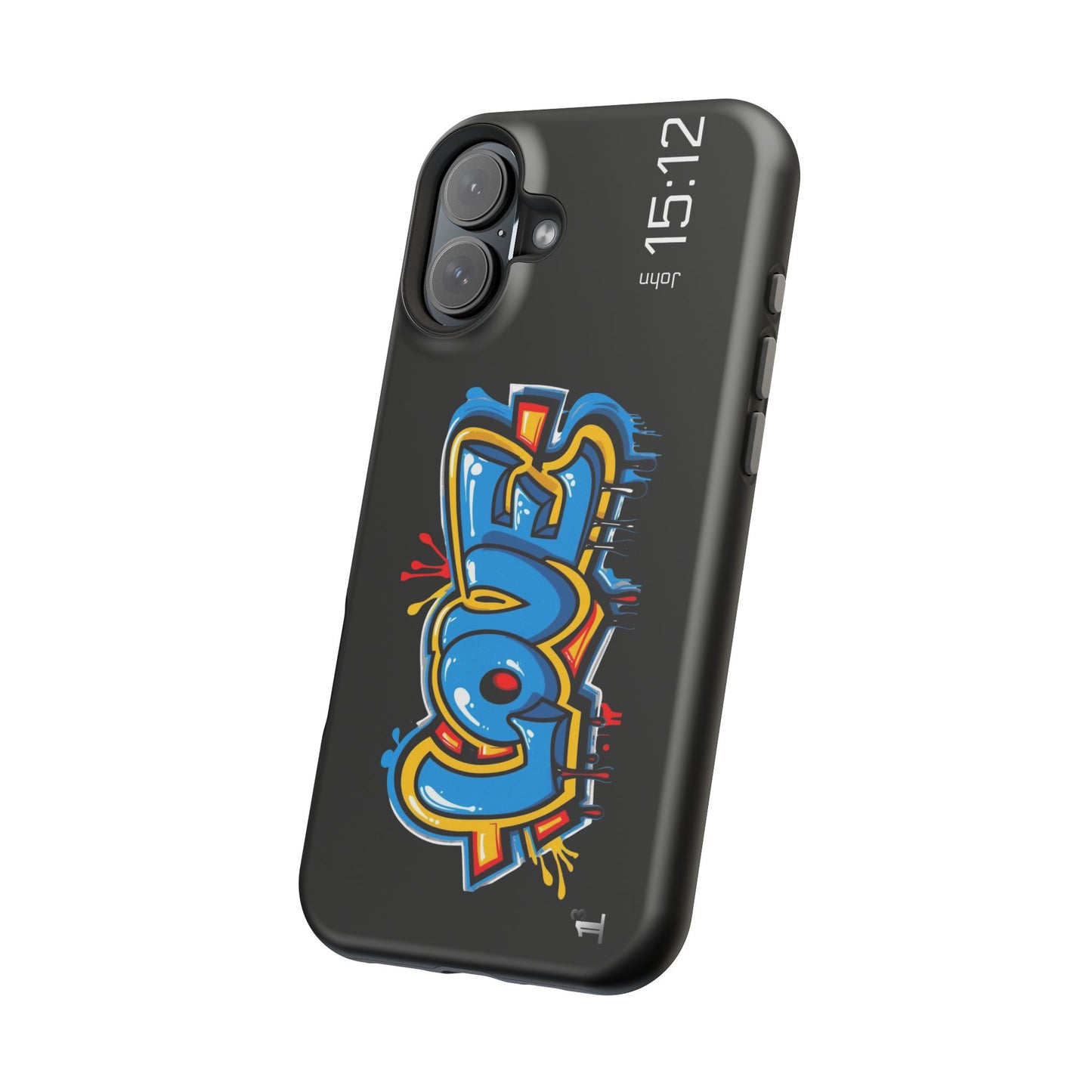 Magnetic Phone Case - Love (Black)