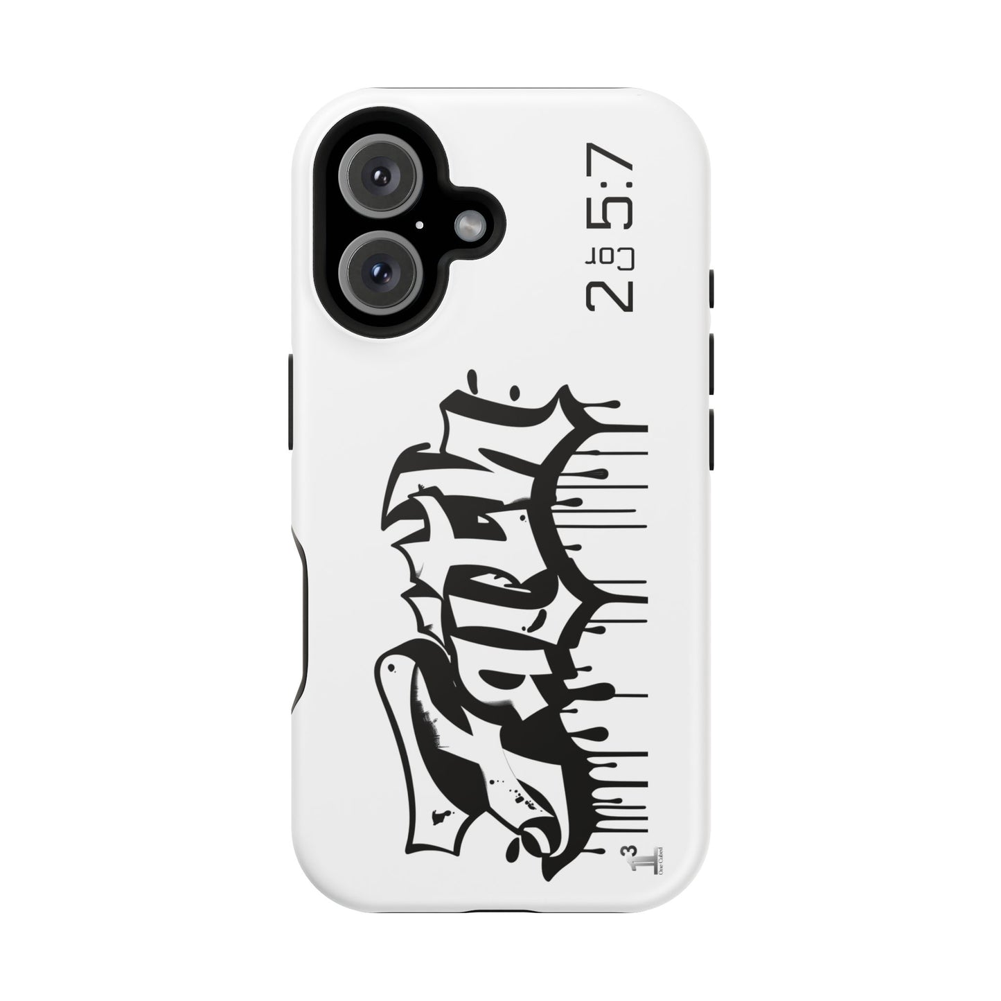 Magnetic Phone Case - Faith (White)