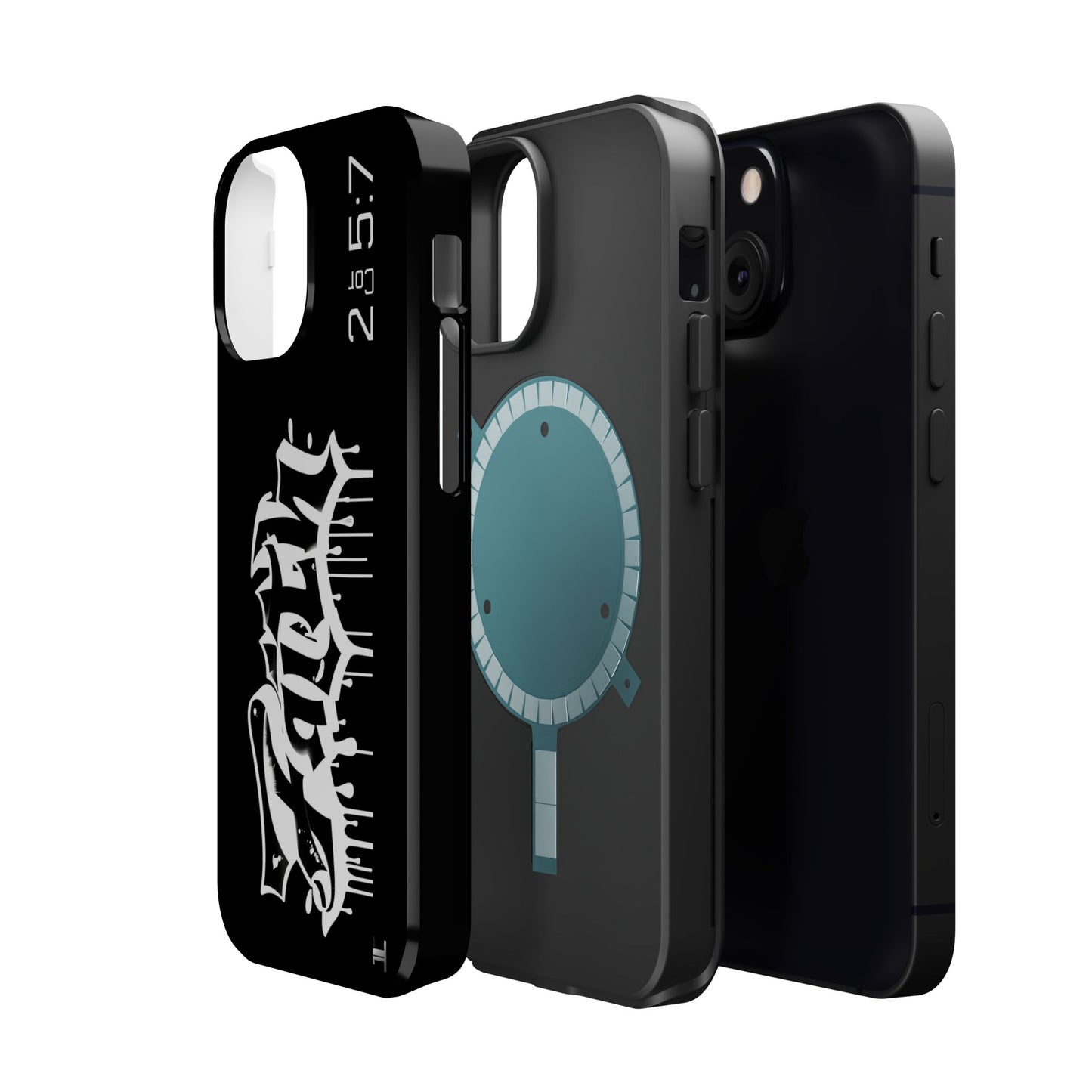 Magnetic Phone Case - Faith (Black)