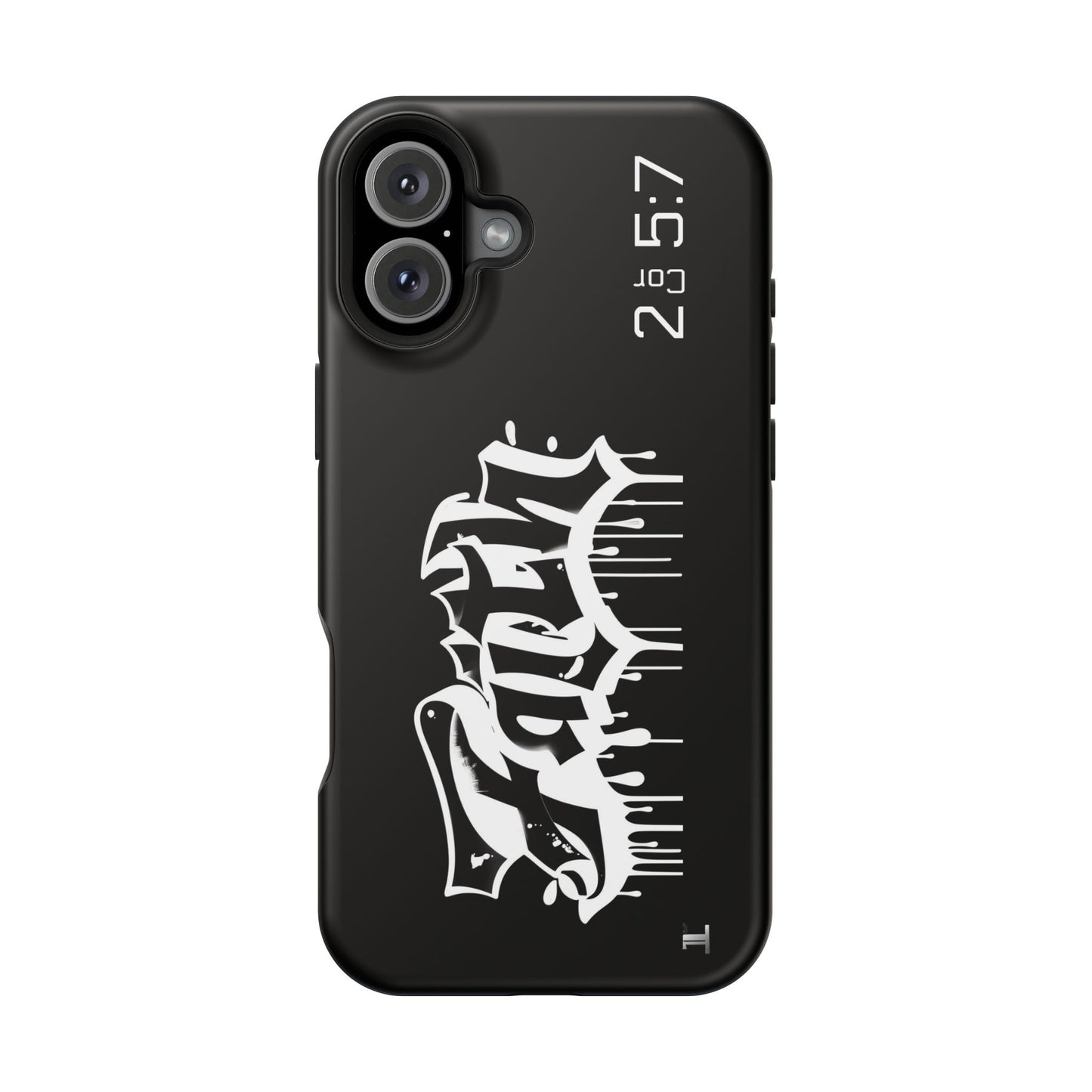 Magnetic Phone Case - Faith (Black)