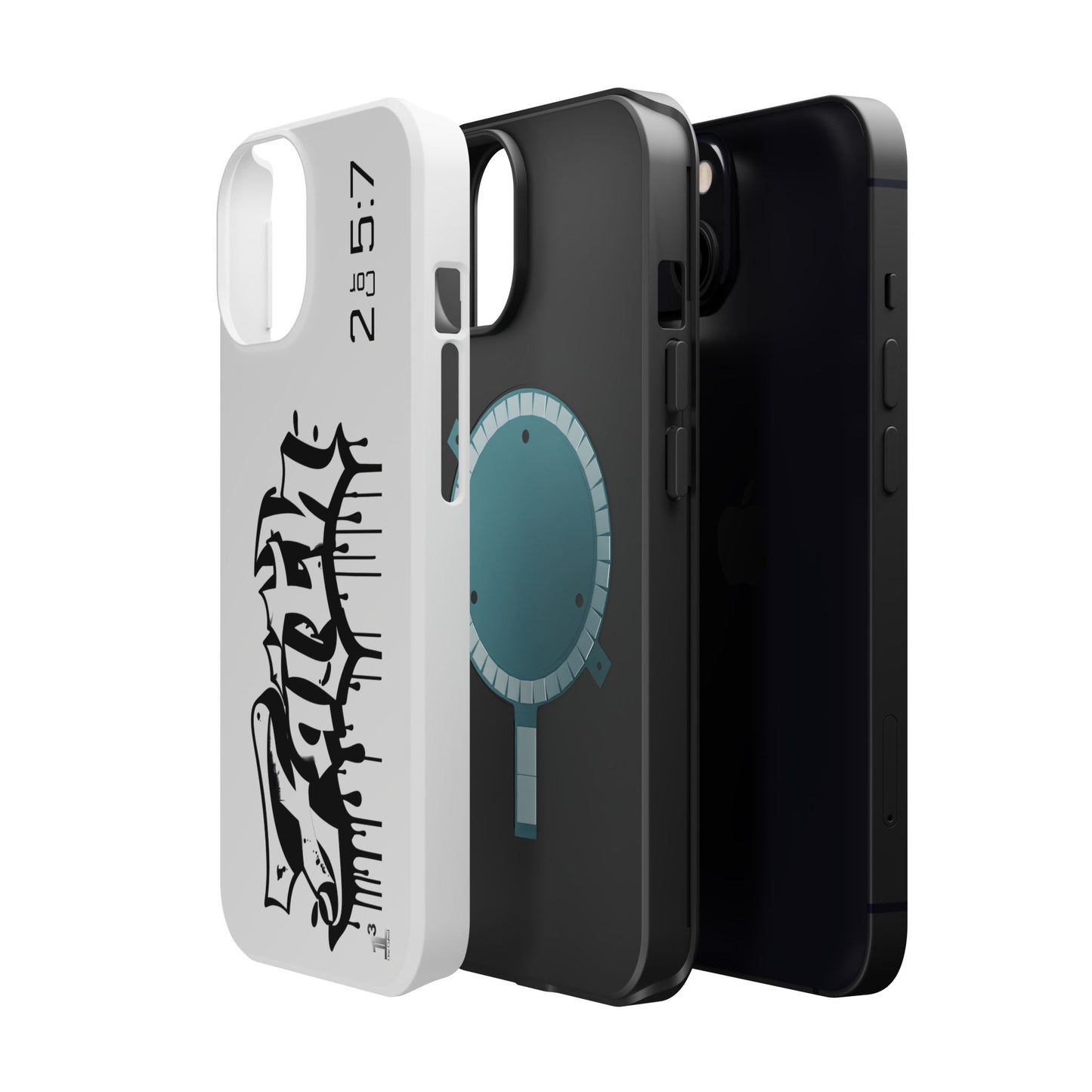 Magnetic Phone Case - Faith (White)