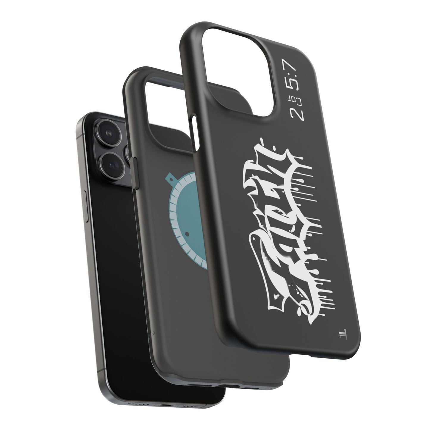 Magnetic Phone Case - Faith (Black)