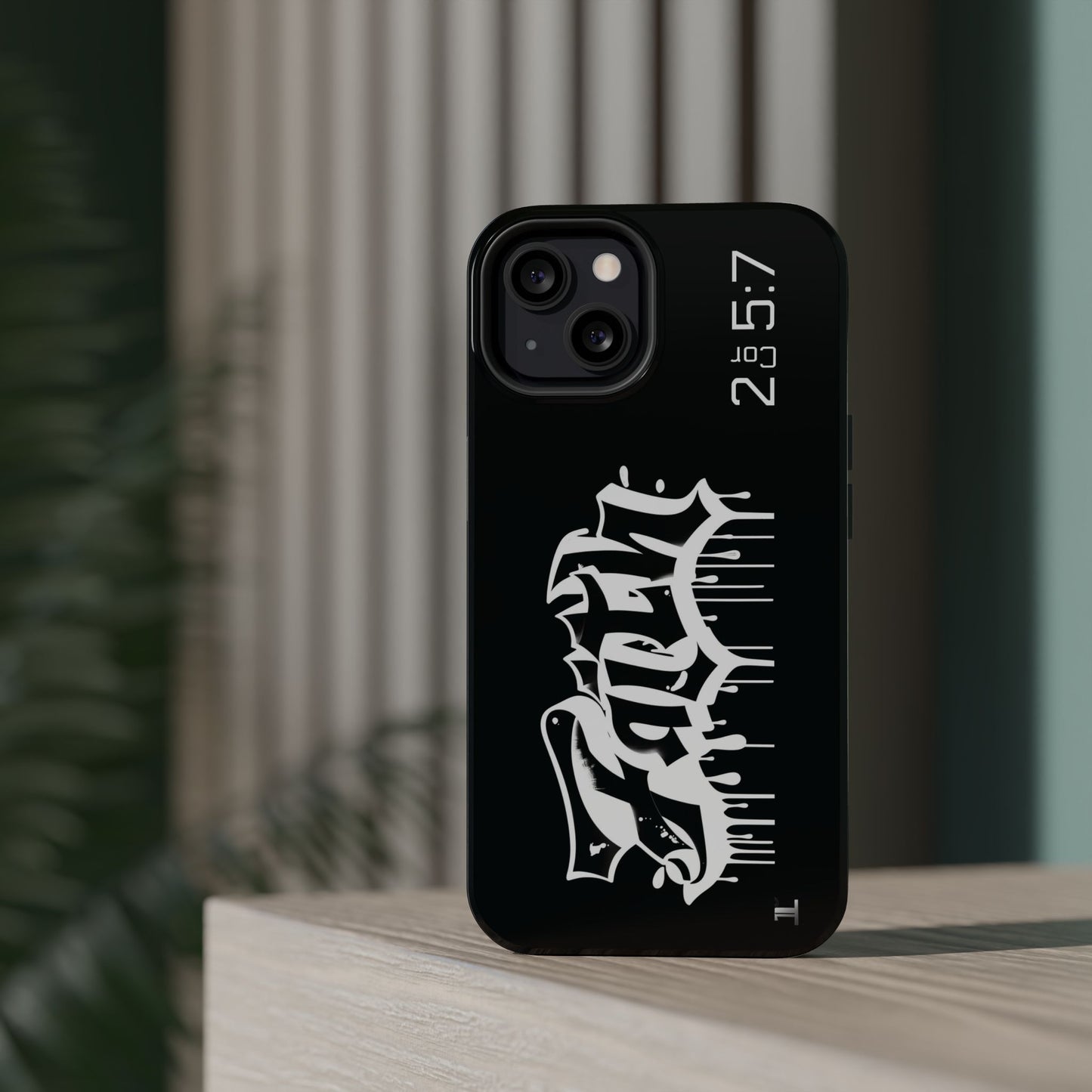 Magnetic Phone Case - Faith (Black)