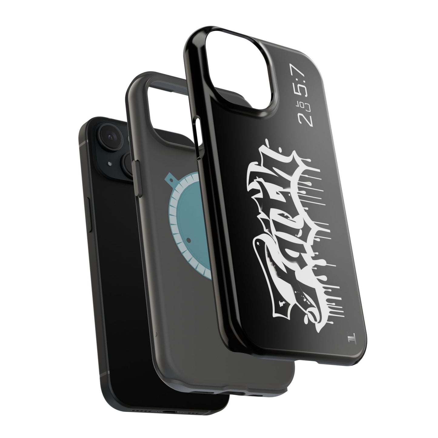 Magnetic Phone Case - Faith (Black)