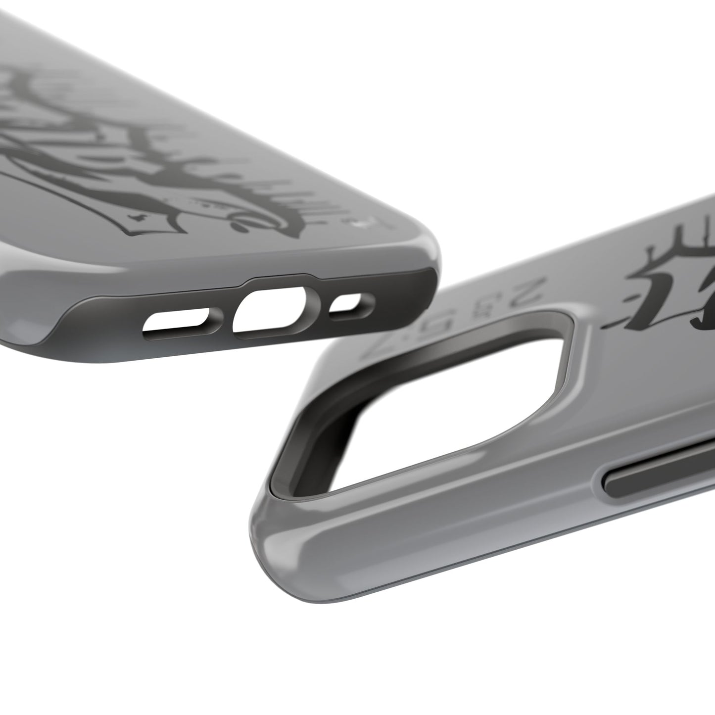 Magnetic Phone Case - Faith (Grey)