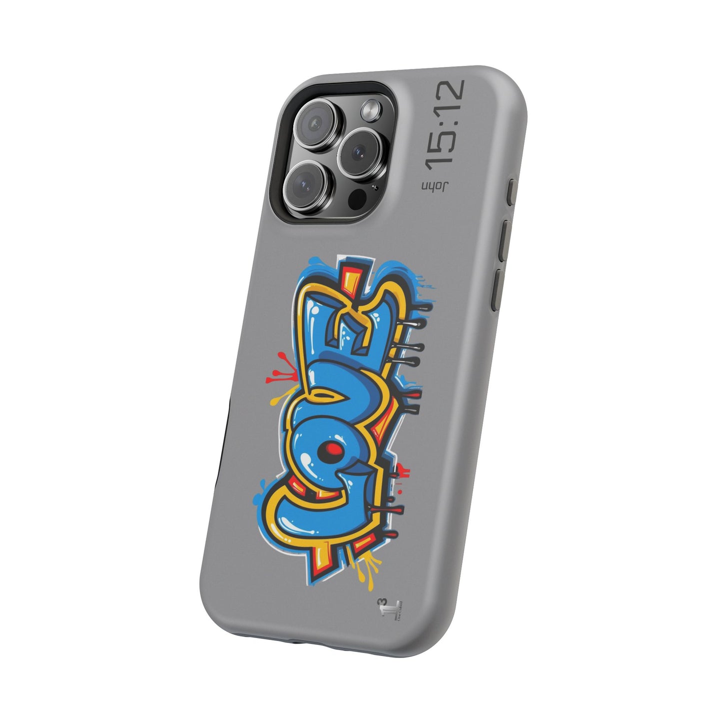 Magnetic Phone Case - Love (Grey)